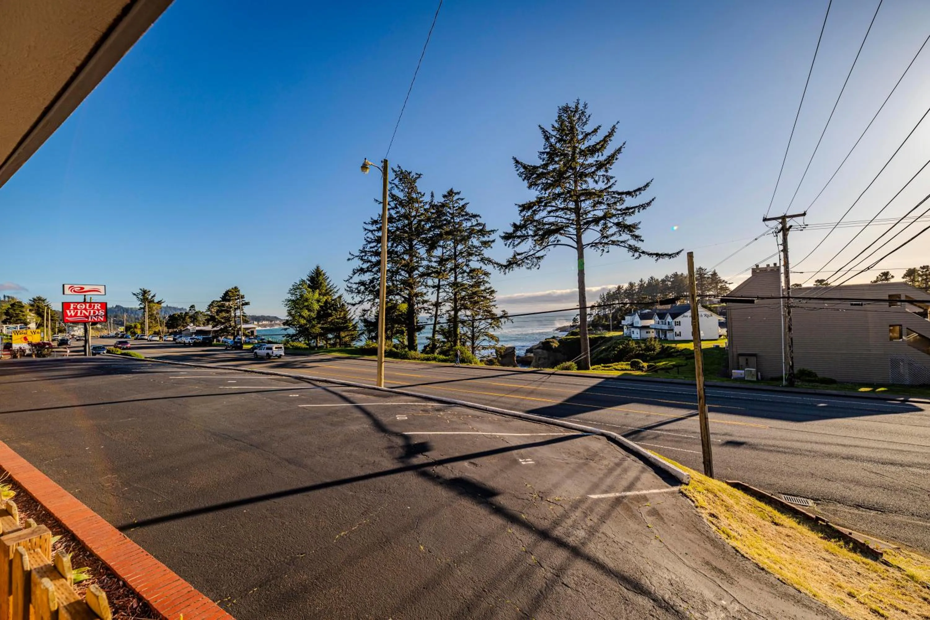 Sea view in Four Winds Motel