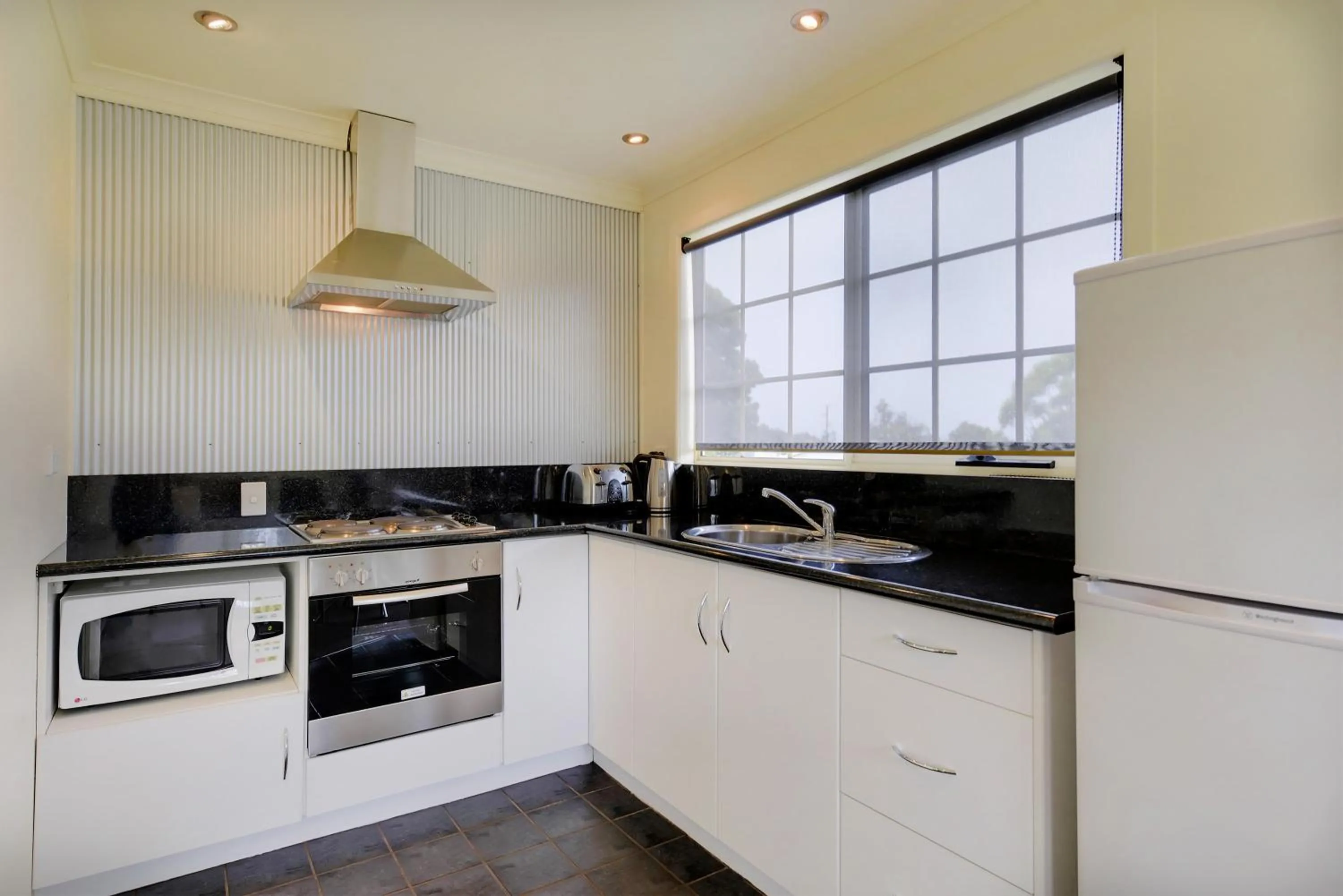 Kitchen or kitchenette in Aloft Boutique Accommodation