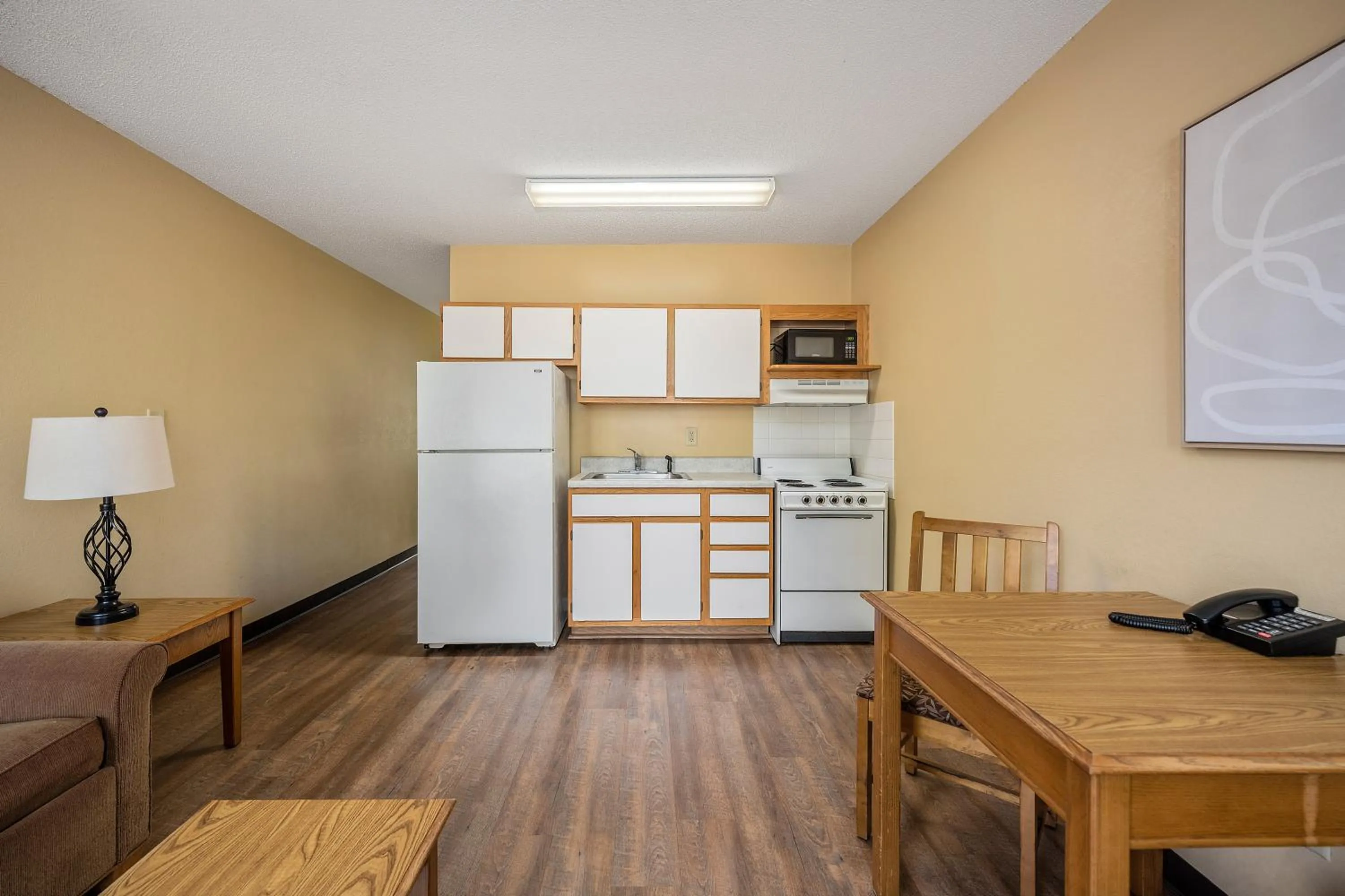 Kitchen or kitchenette in Affordable Suites Myrtle Beach