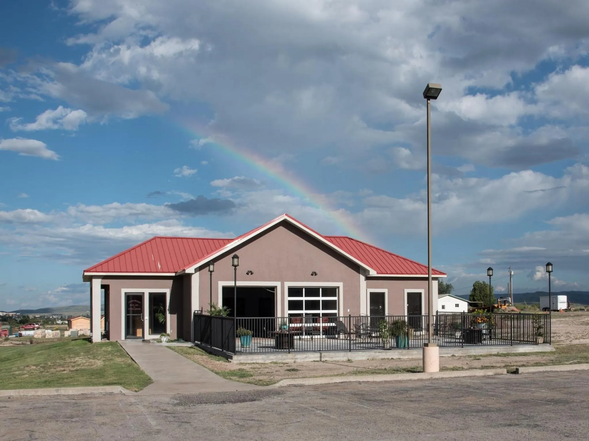 Patio in Hotel Parker at Quarter Circle 7