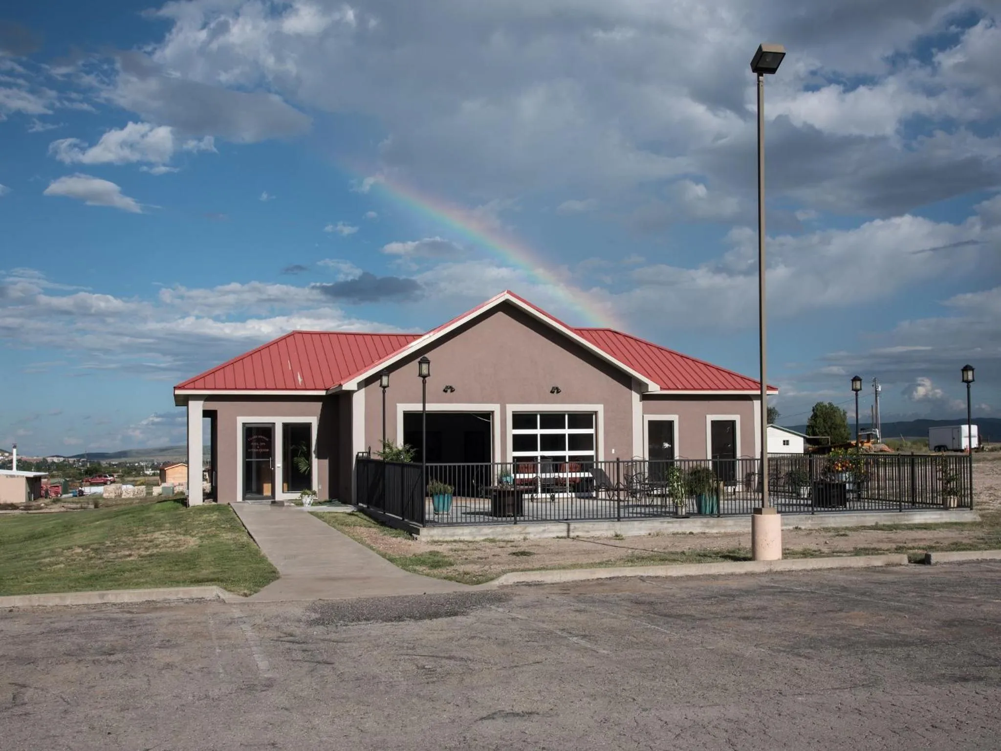 Patio in Hotel Parker at Quarter Circle 7