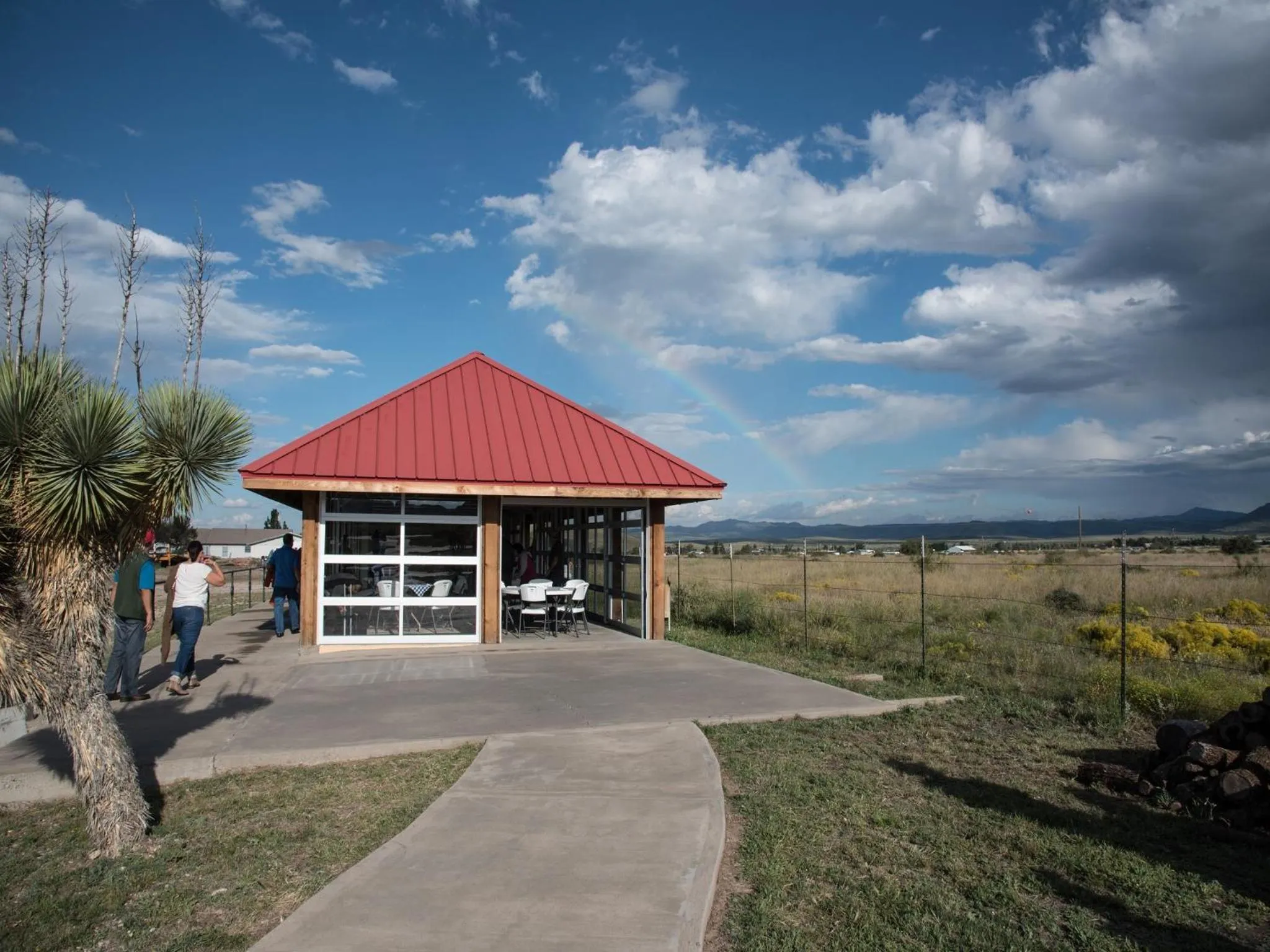 Patio in Hotel Parker at Quarter Circle 7