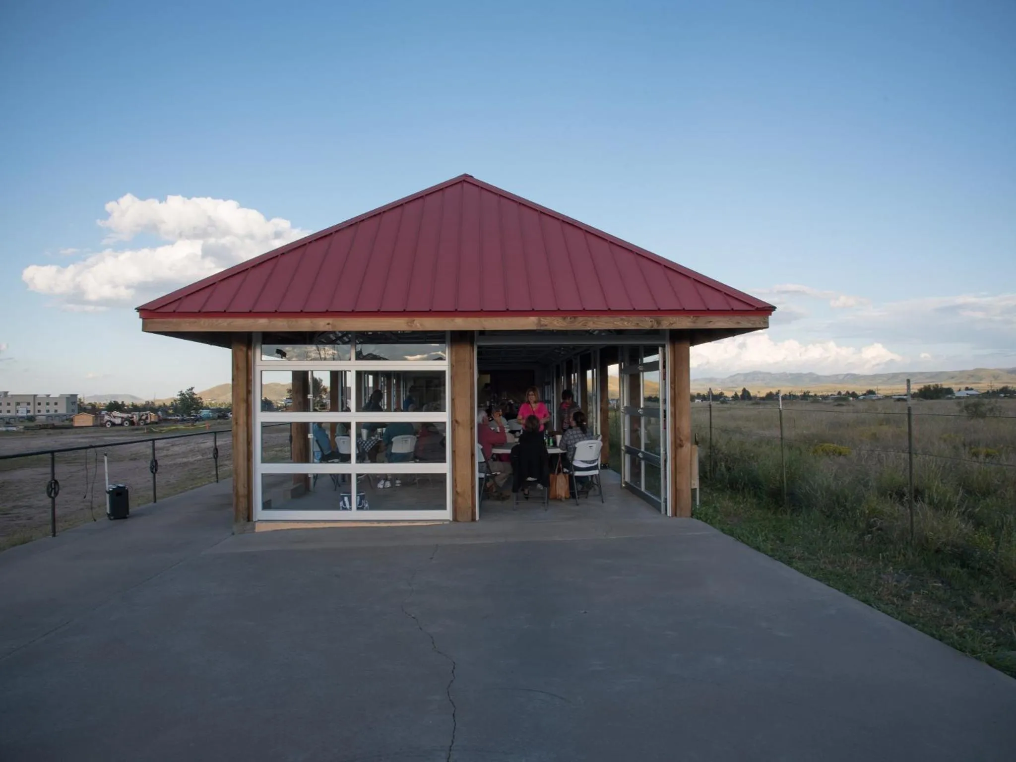 Patio in Hotel Parker at Quarter Circle 7