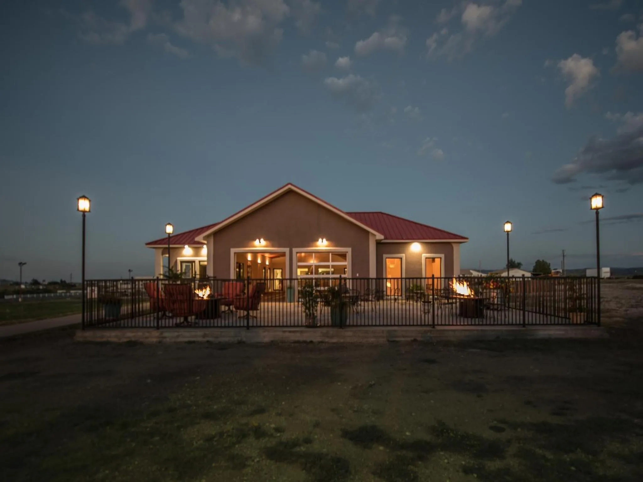 Patio in Hotel Parker at Quarter Circle 7