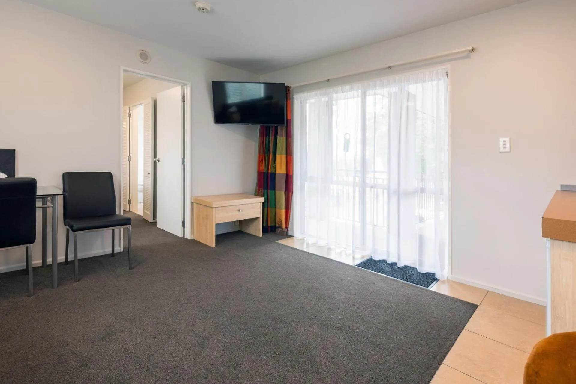 Patio in Tussock Peak Lodge