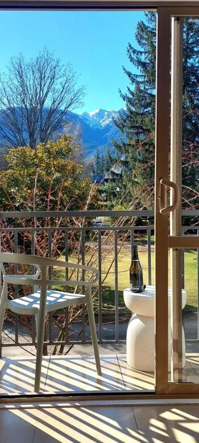 Patio in Tussock Peak Lodge