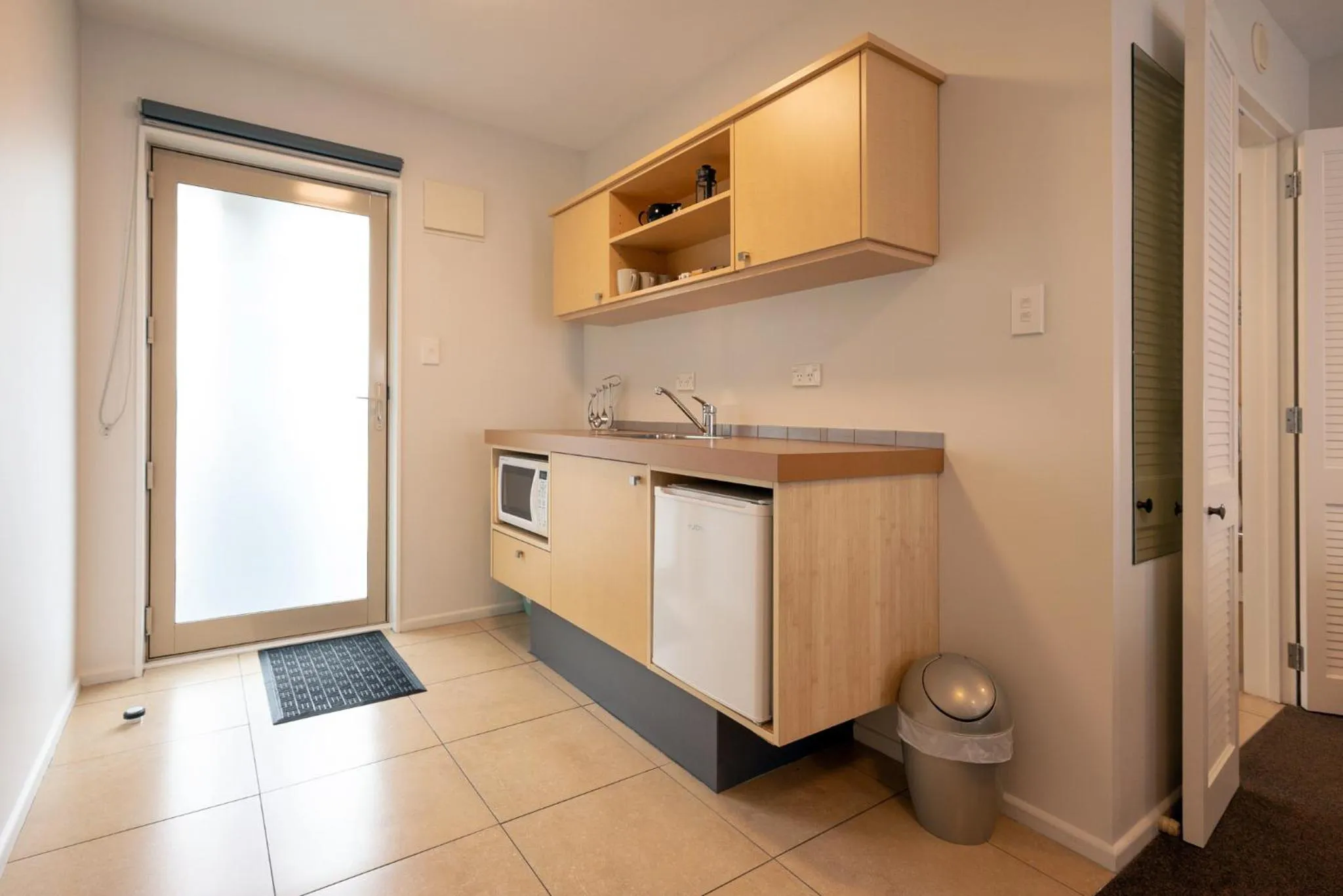 Kitchen or kitchenette in Tussock Peak Lodge
