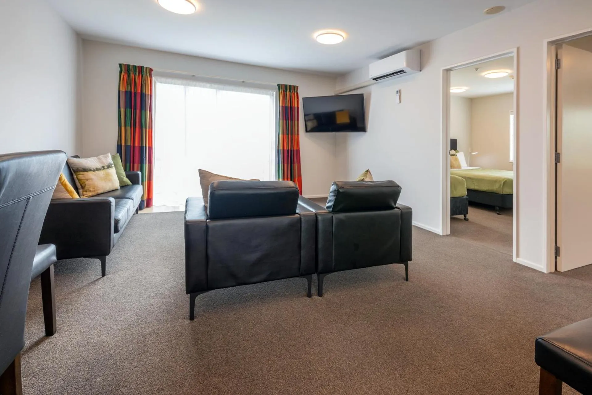 Patio in Tussock Peak Lodge