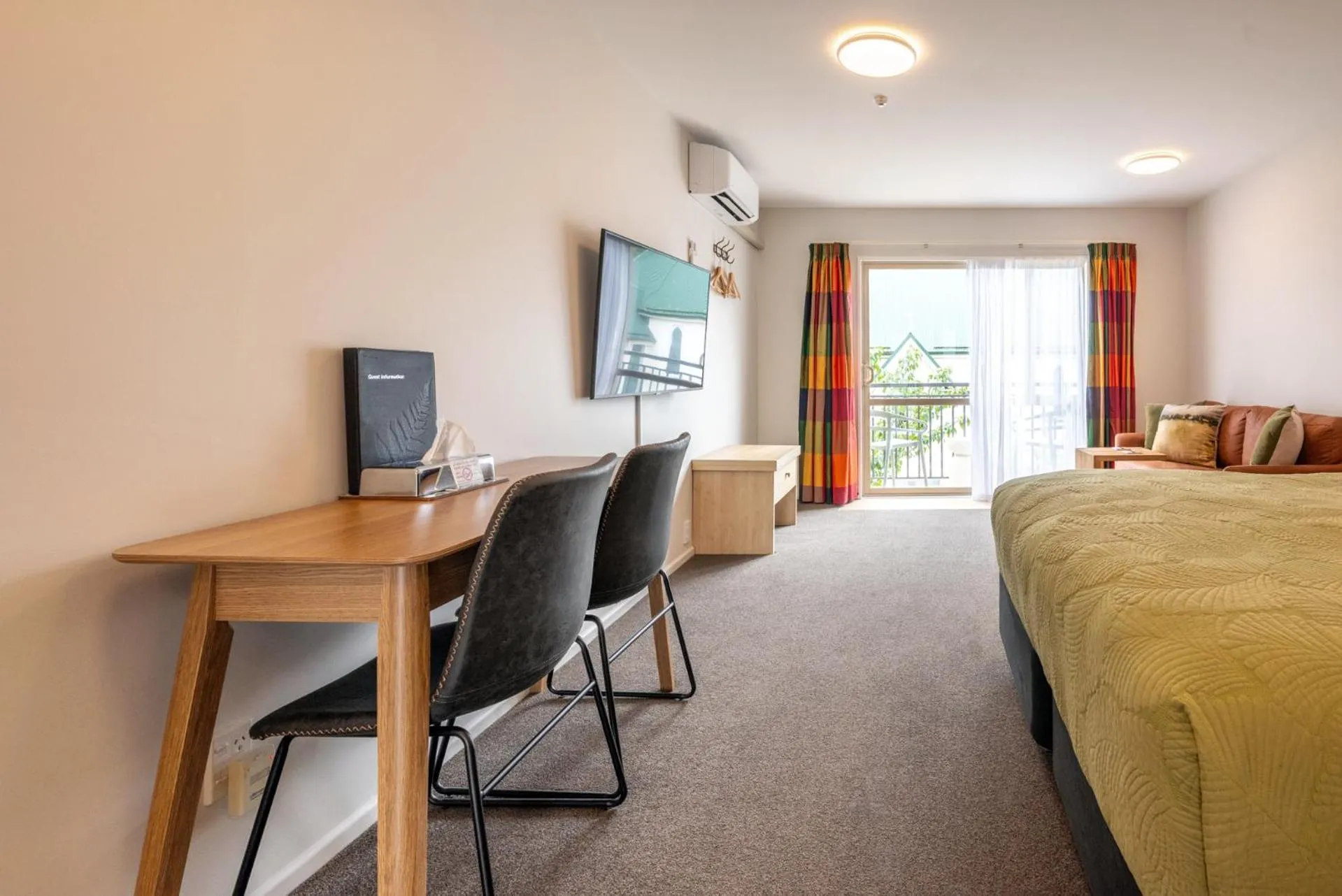Patio in Tussock Peak Lodge