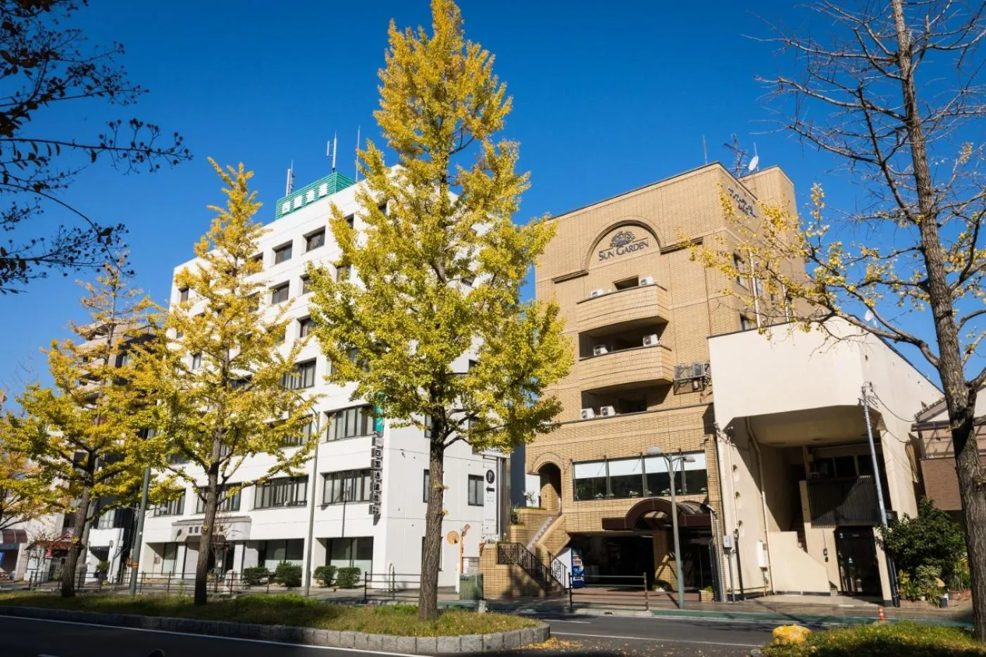 Facade/entrance in Hotel Sun Garden Matsuyama