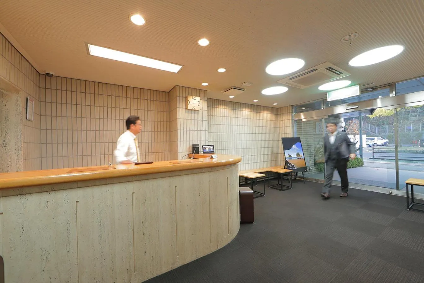 Staff in Hotel Sun Garden Matsuyama