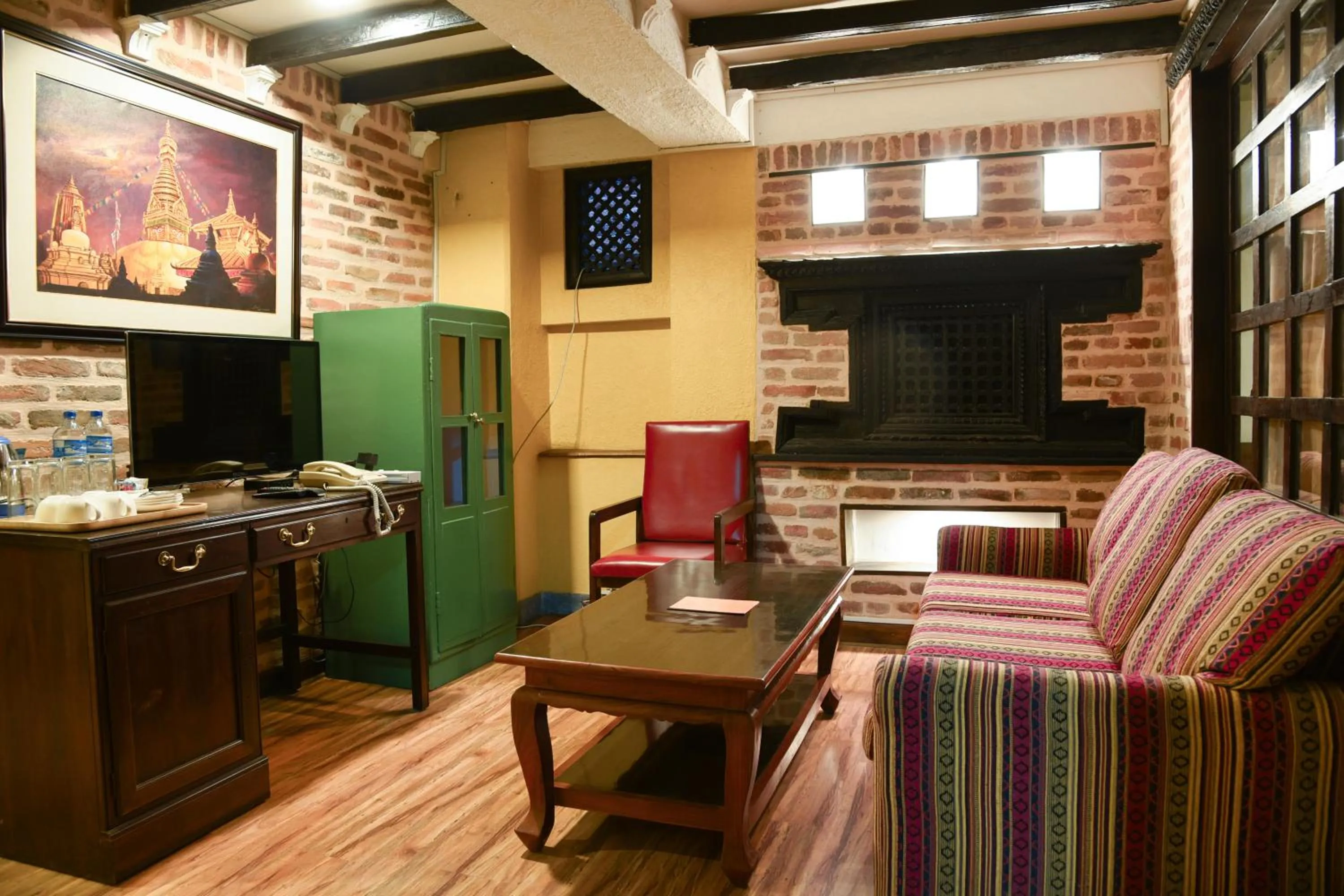 Living room in Nepal Pavilion Inn