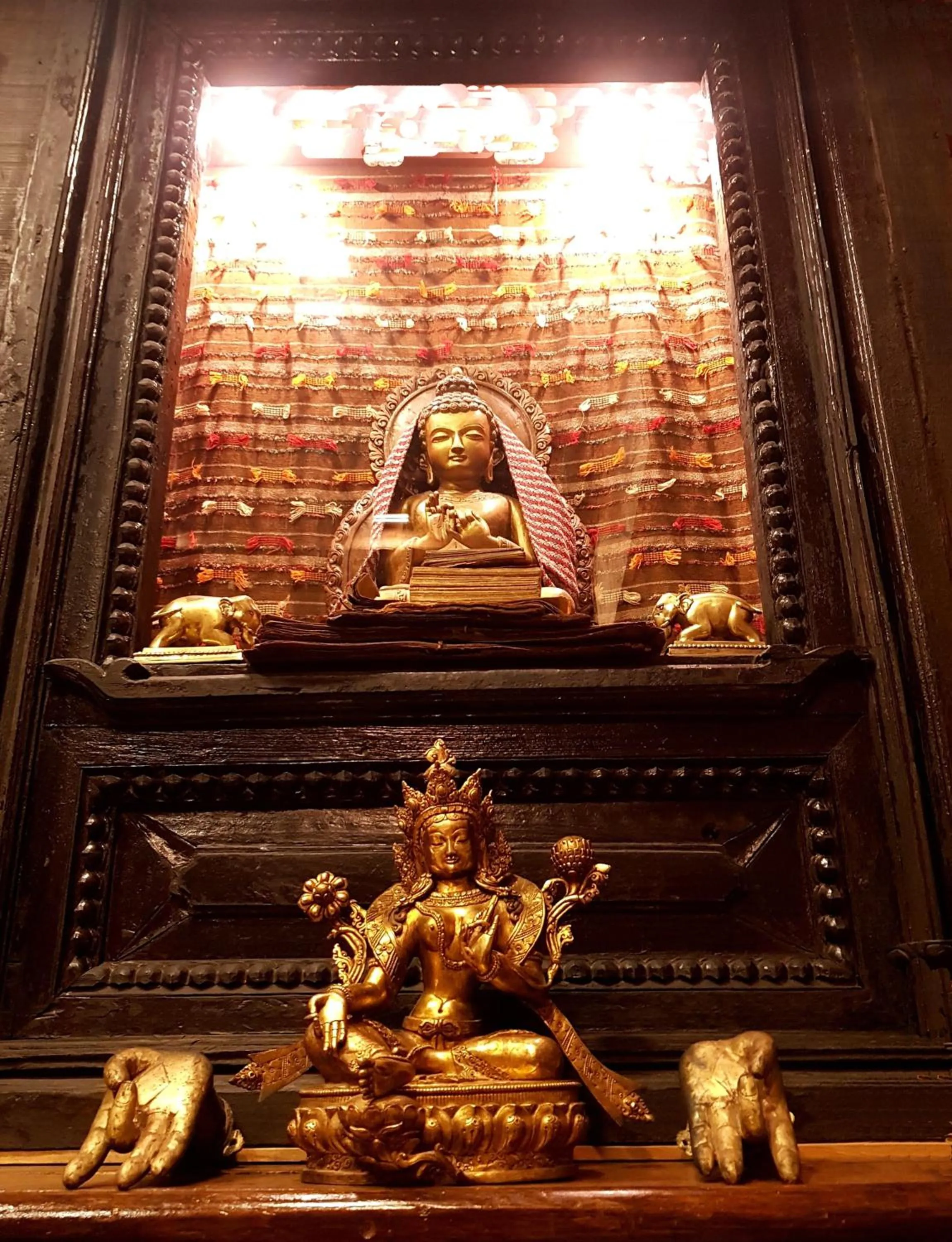 Decorative detail in Nepal Pavilion Inn