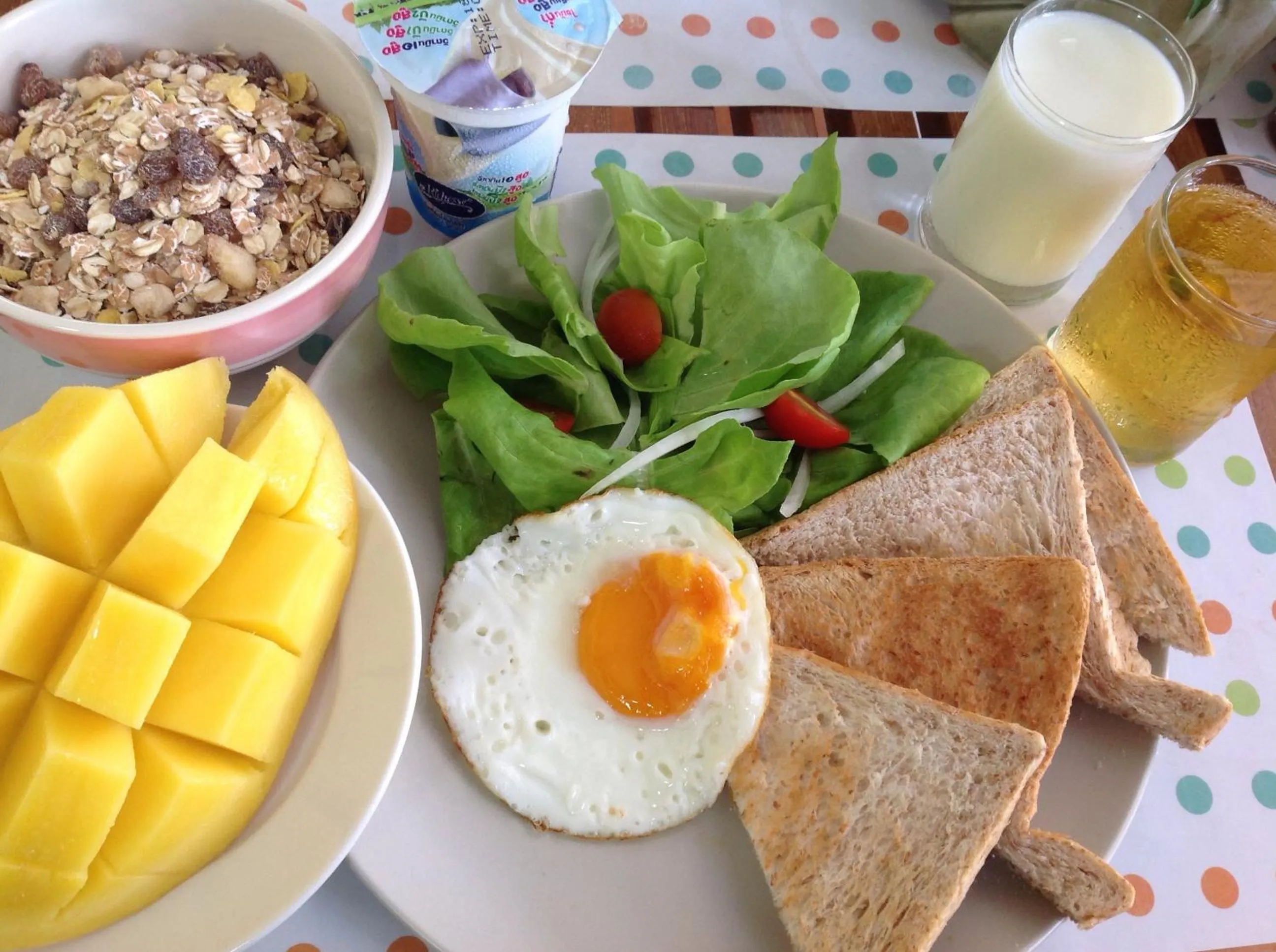 Food in Sandy House Rawai