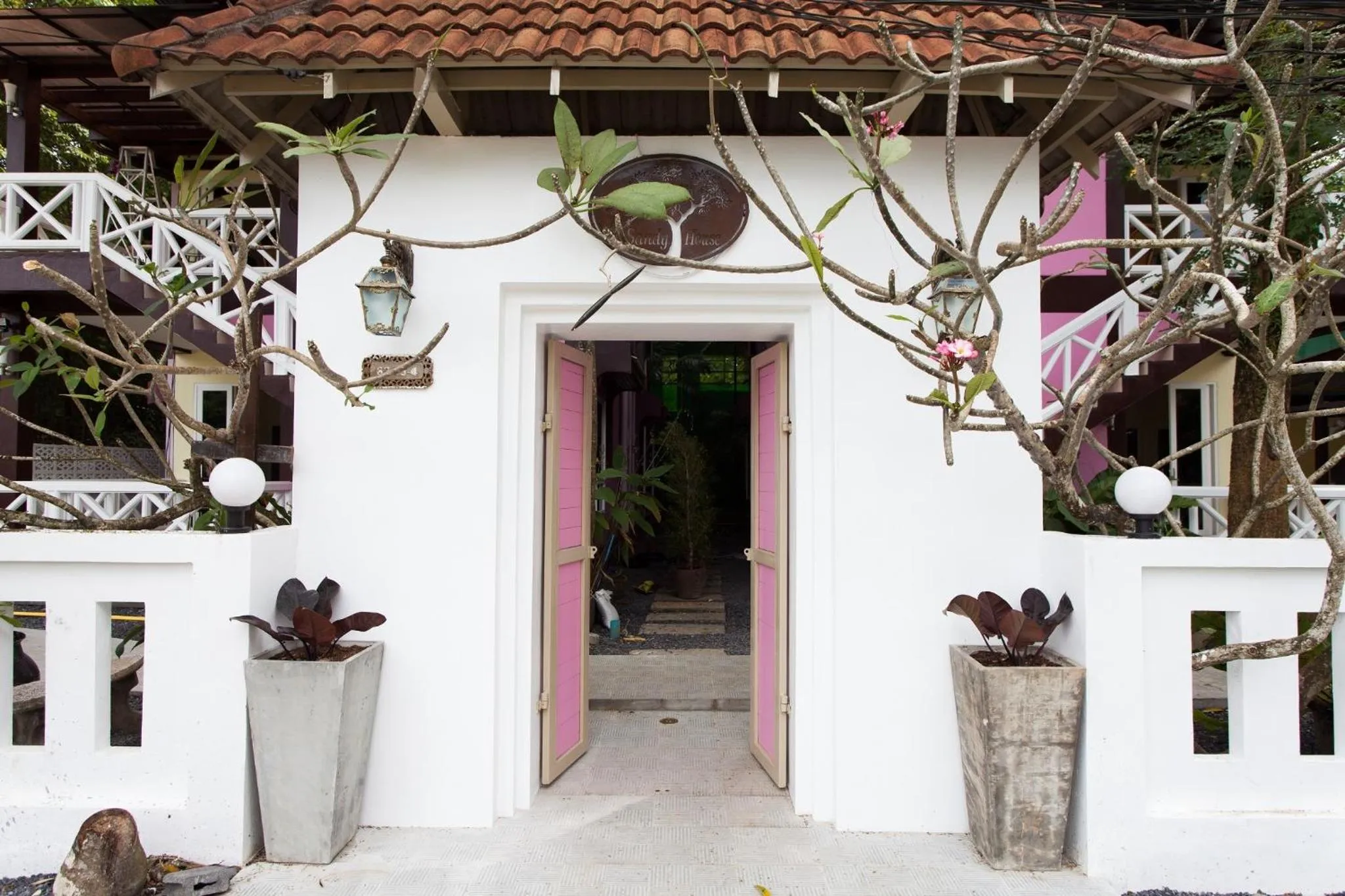 Facade/entrance in Sandy House Rawai