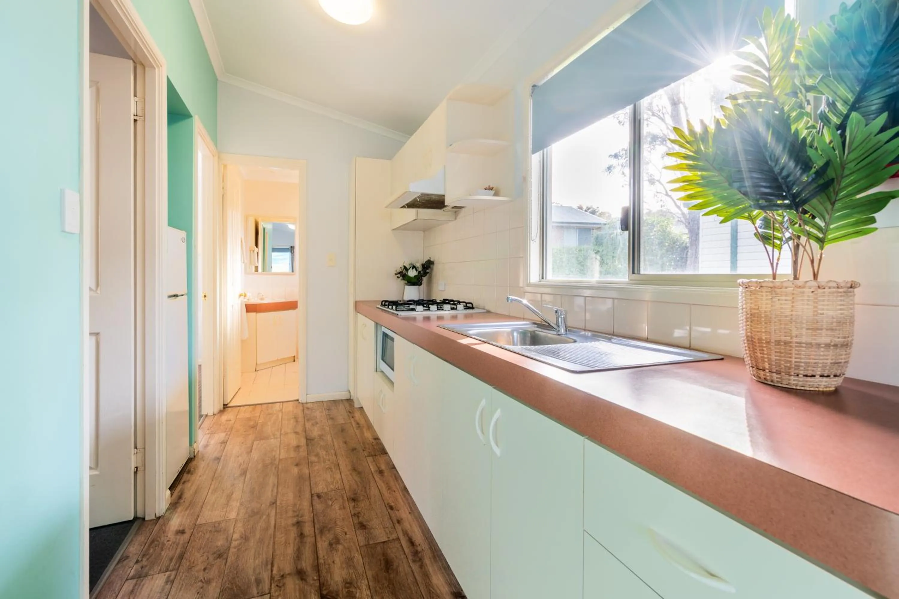 Kitchen or kitchenette in Tasman Holiday Parks - Albany