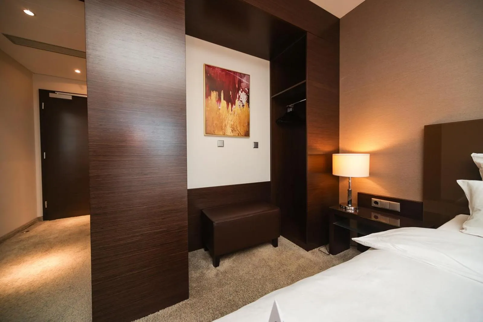 Bed in l'Arrivée Hotel & Spa