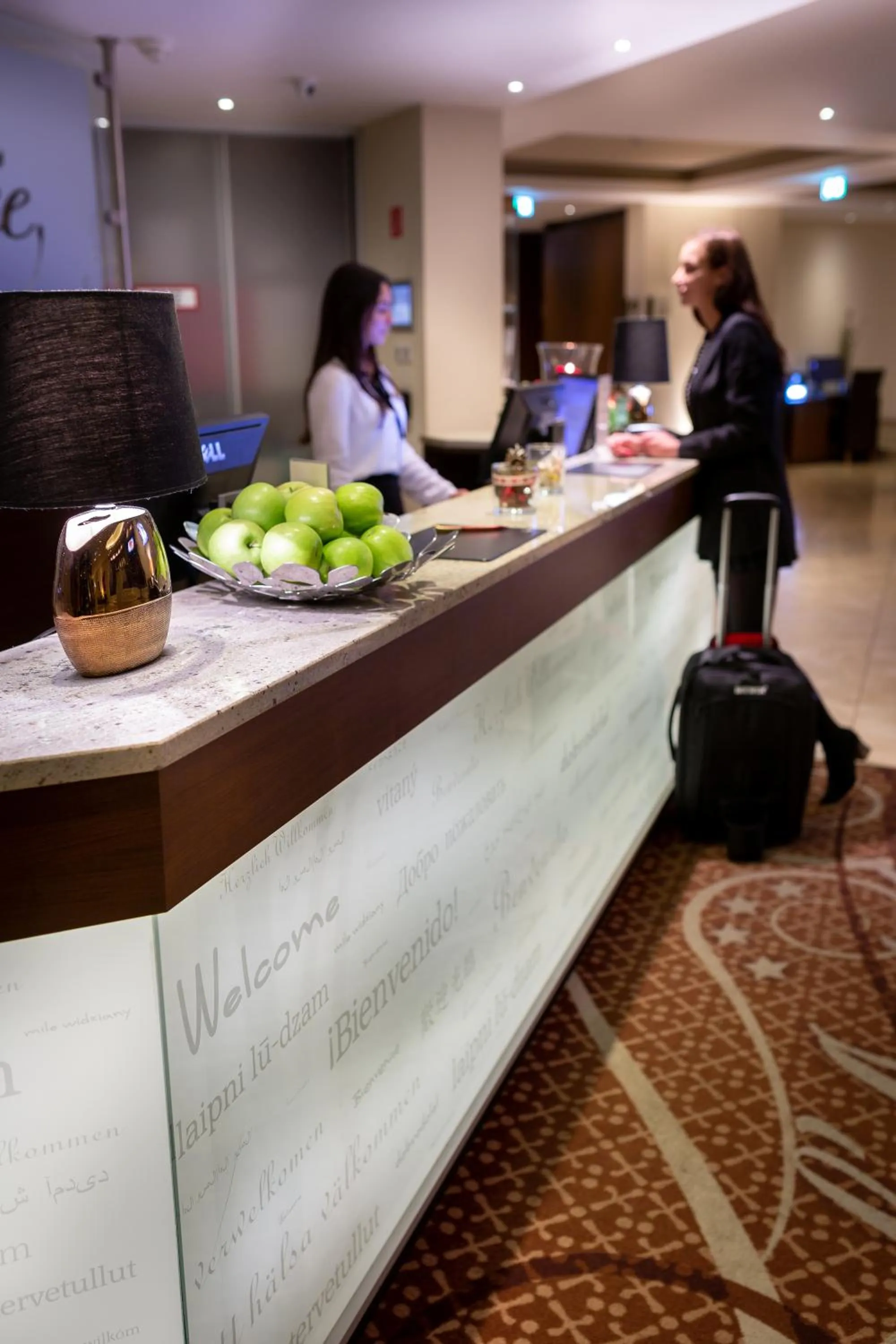 Lobby or reception in l'Arrivée Hotel & Spa