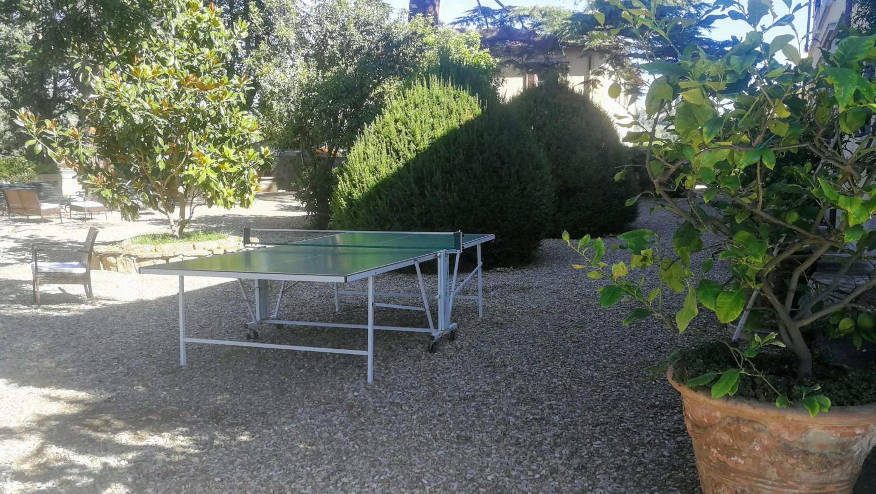 Table tennis in Villa La Piccioncina Firenze