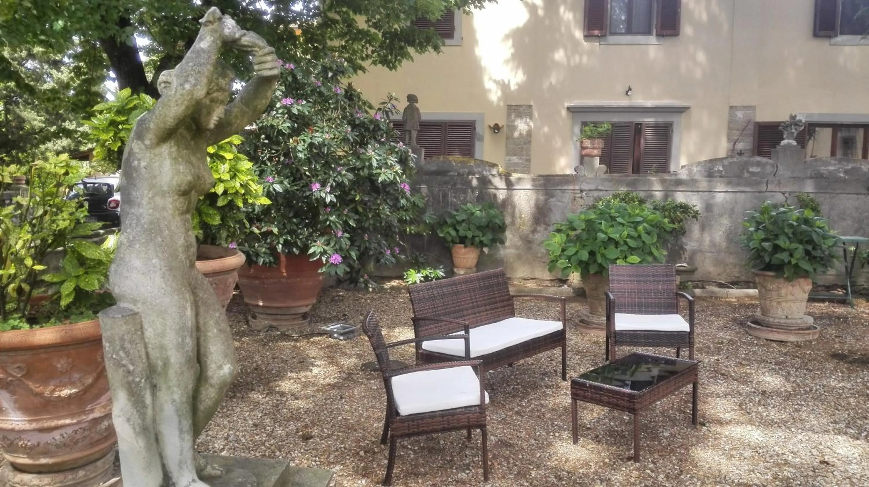 Patio in Villa La Piccioncina Firenze