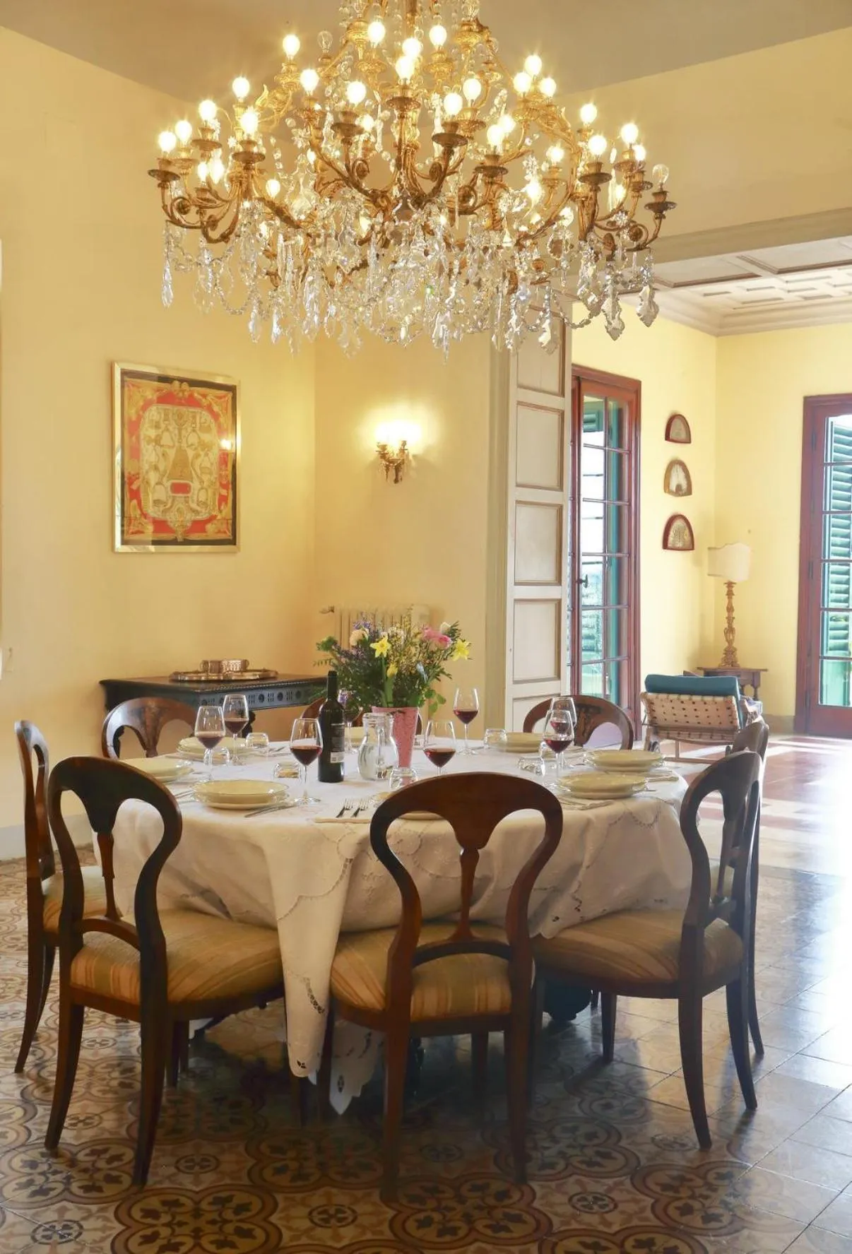 Lounge or bar in Villa La Piccioncina Firenze