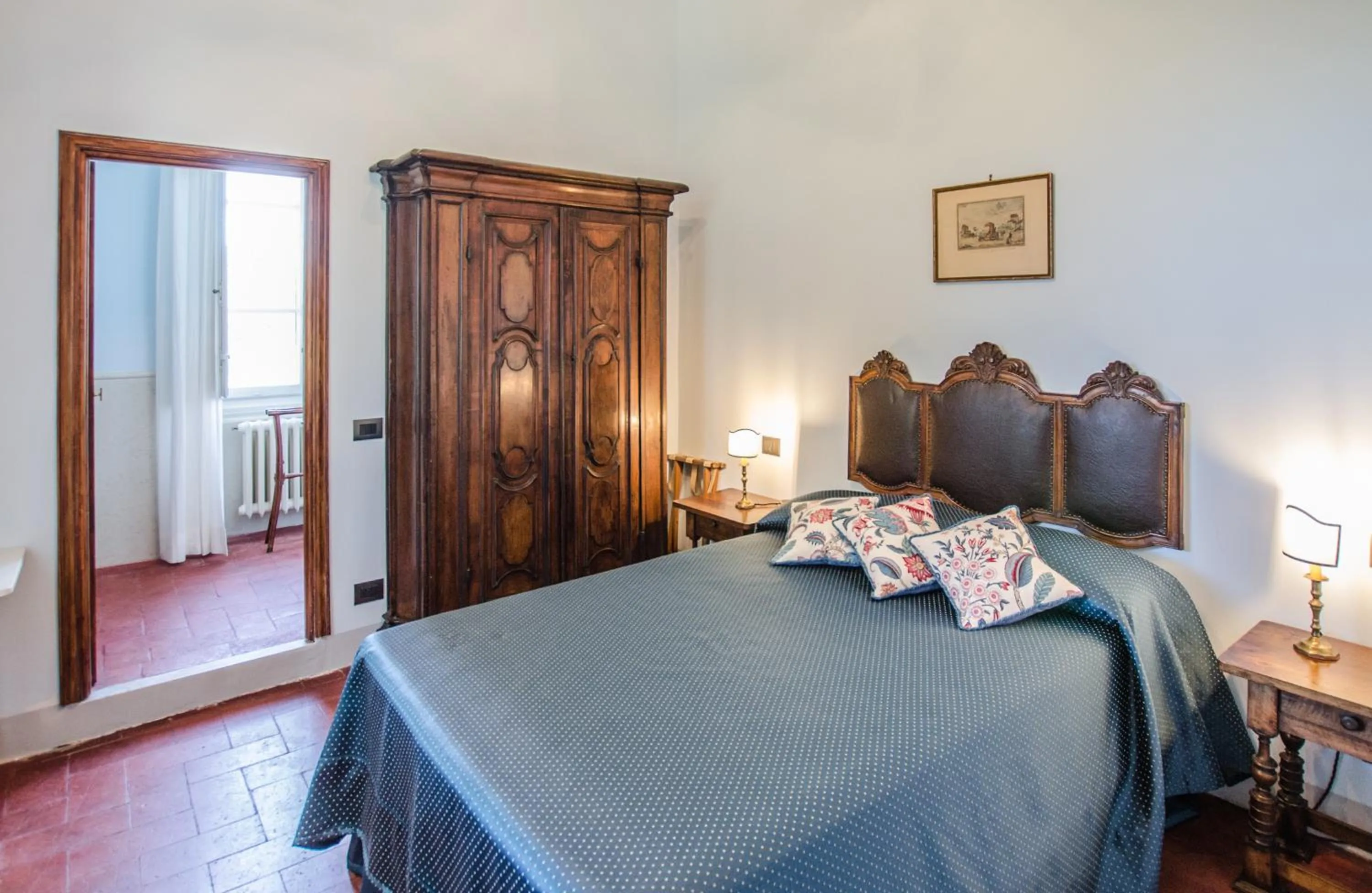 Bedroom, Bed in Villa La Piccioncina Firenze