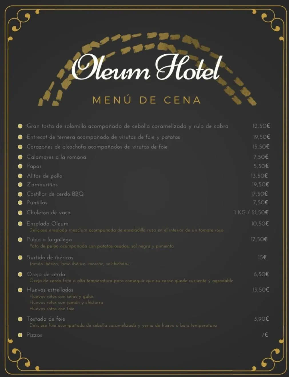 Property building in Hotel Oleum