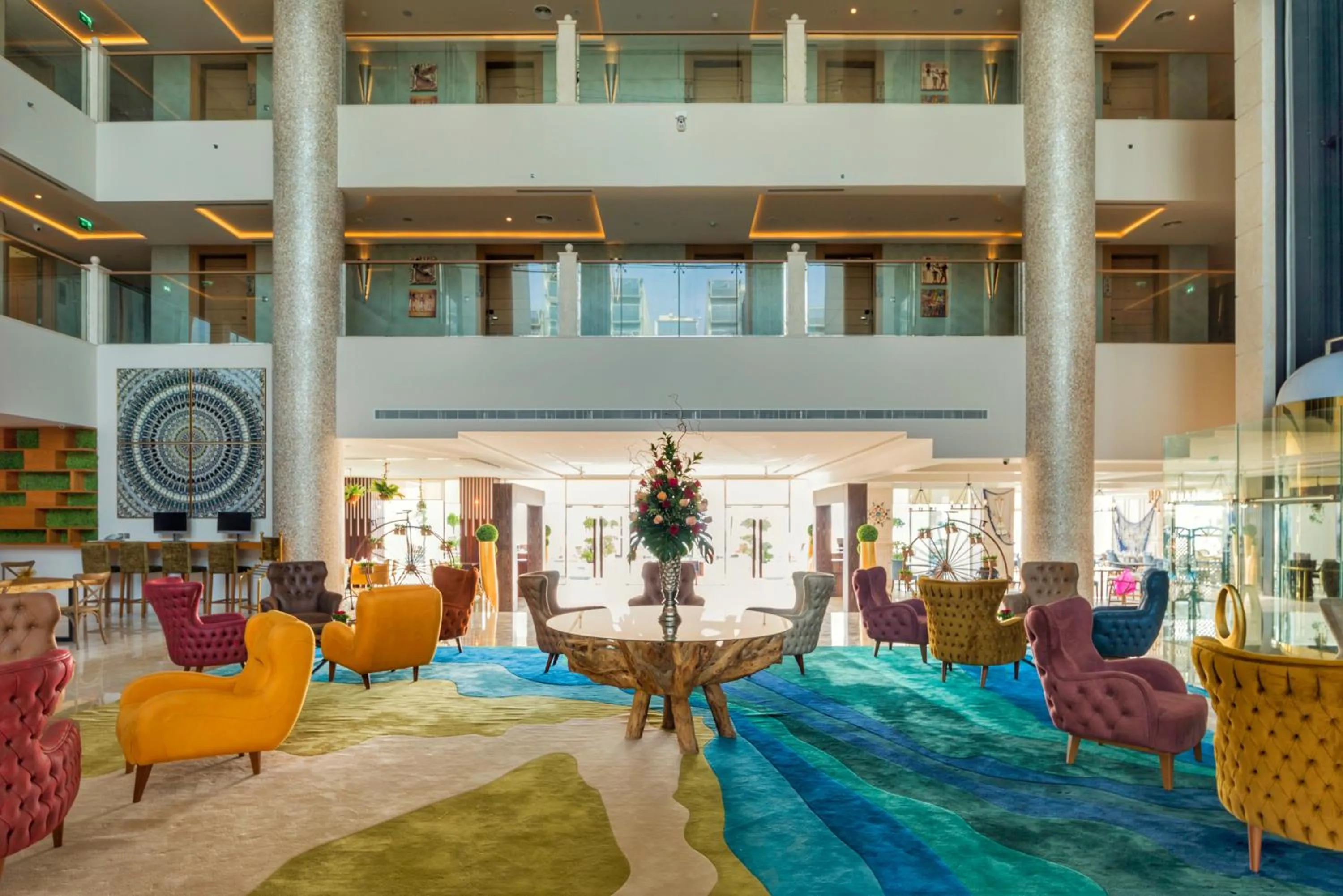 Lobby or reception in Royal Central Hotel and Resort The Palm