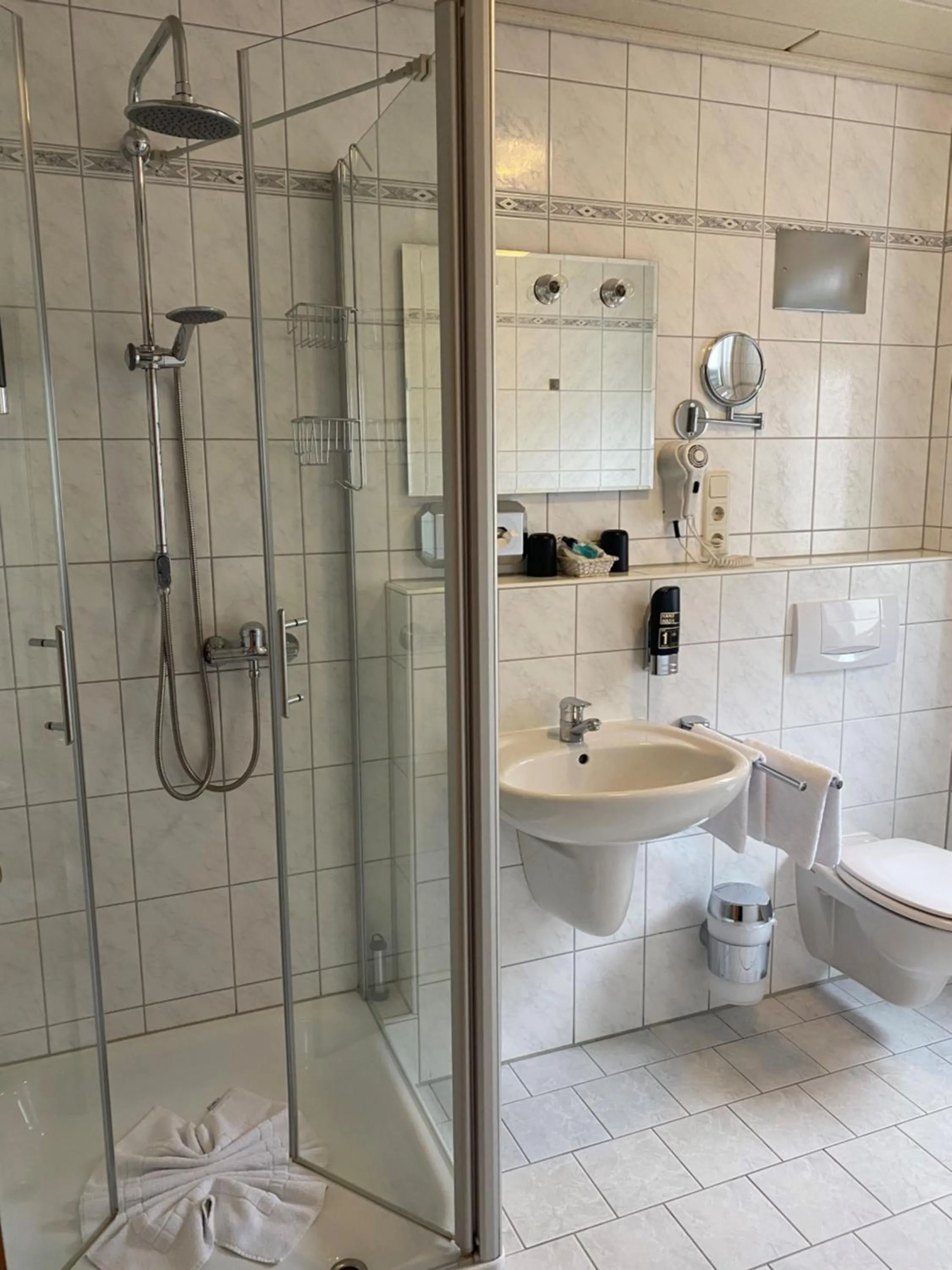 Bathroom in Hotel Harbauer