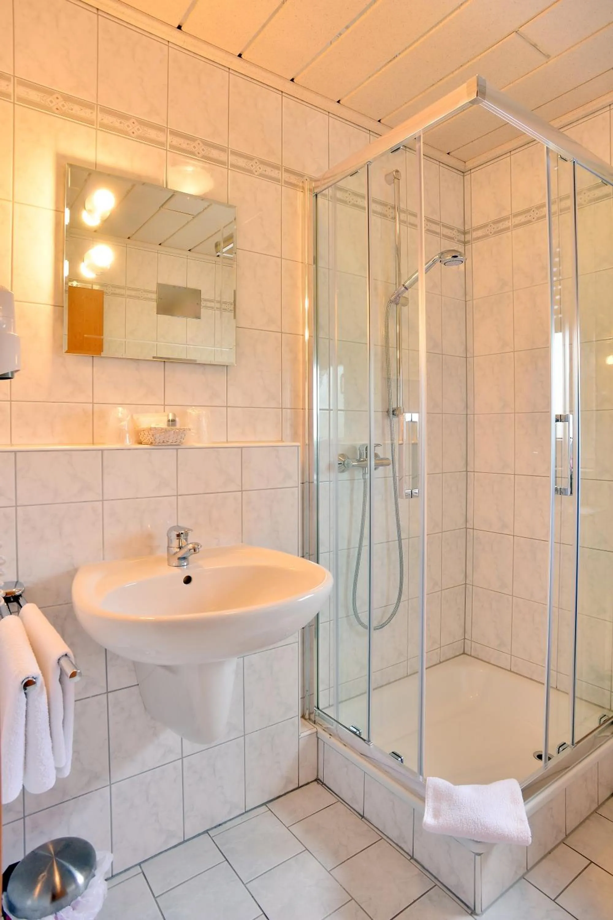 Bathroom in Hotel Harbauer