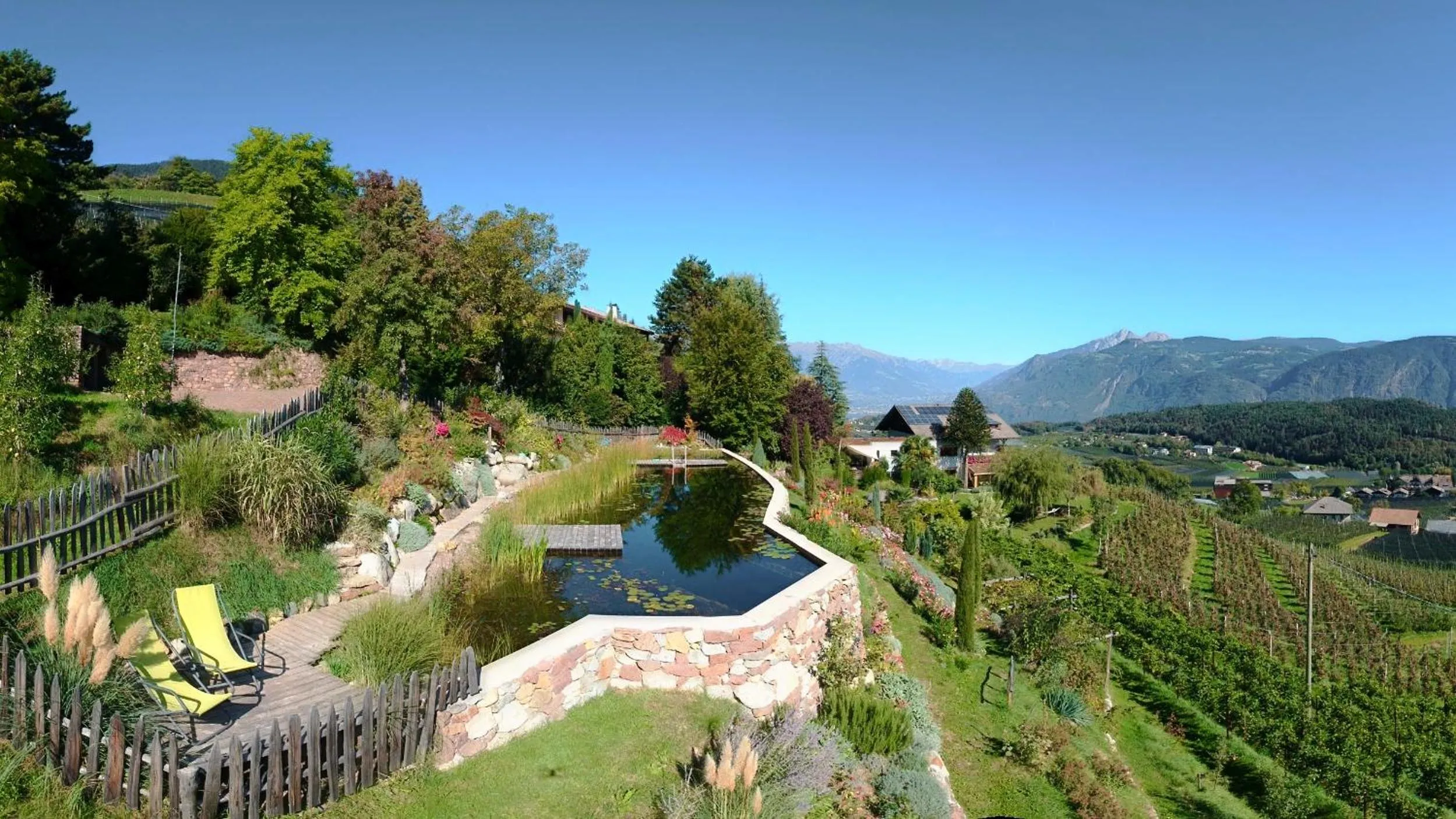 Natural landscape in Tirolerhof Tisens