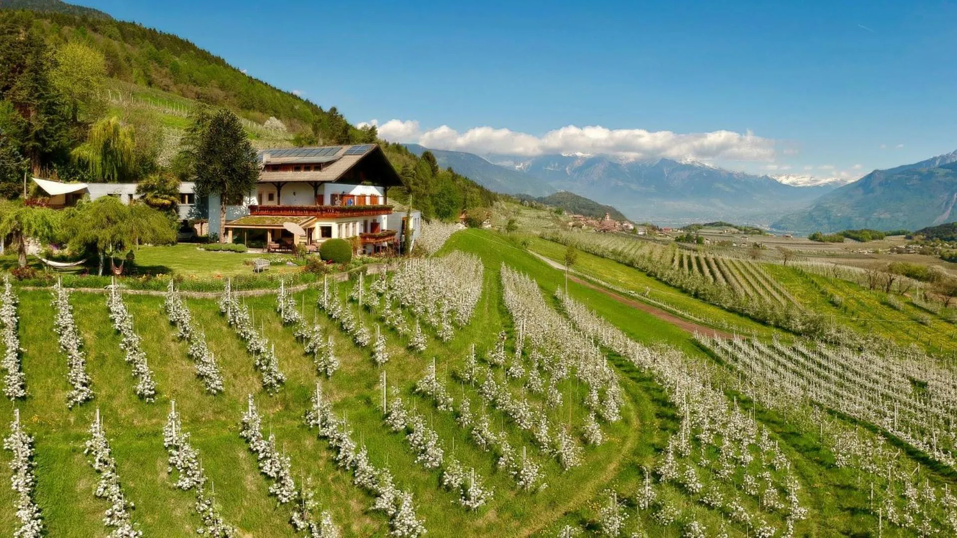 Natural landscape in Tirolerhof Tisens