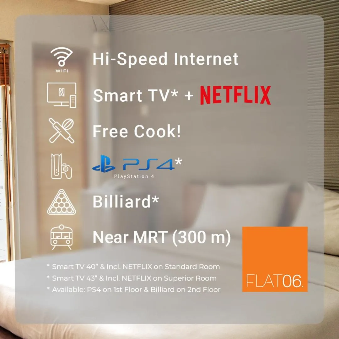 Bedroom in FLAT06 cipete