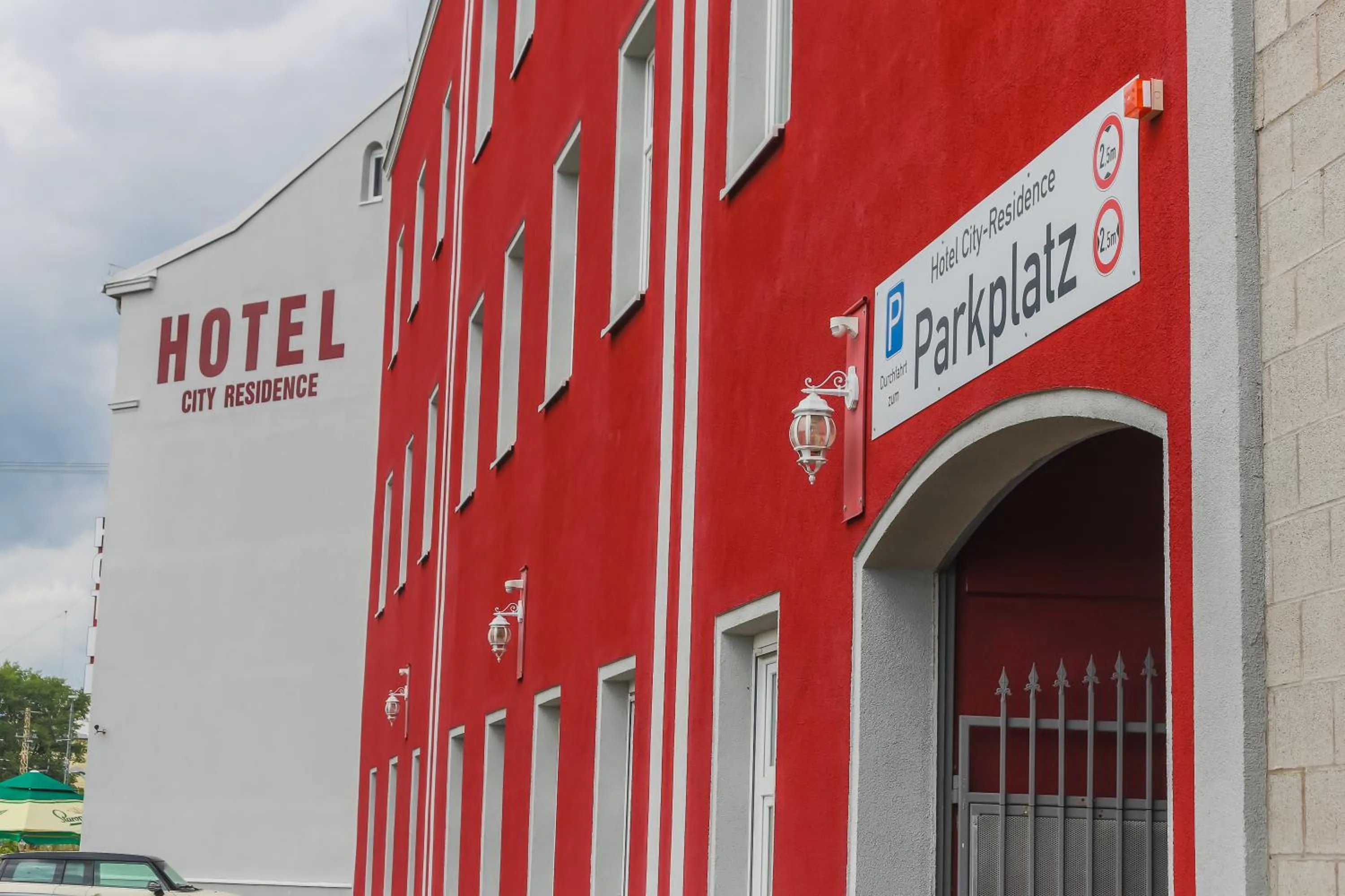 Property building in City Residence Hotel Frankfurt-Oder Bahnhof