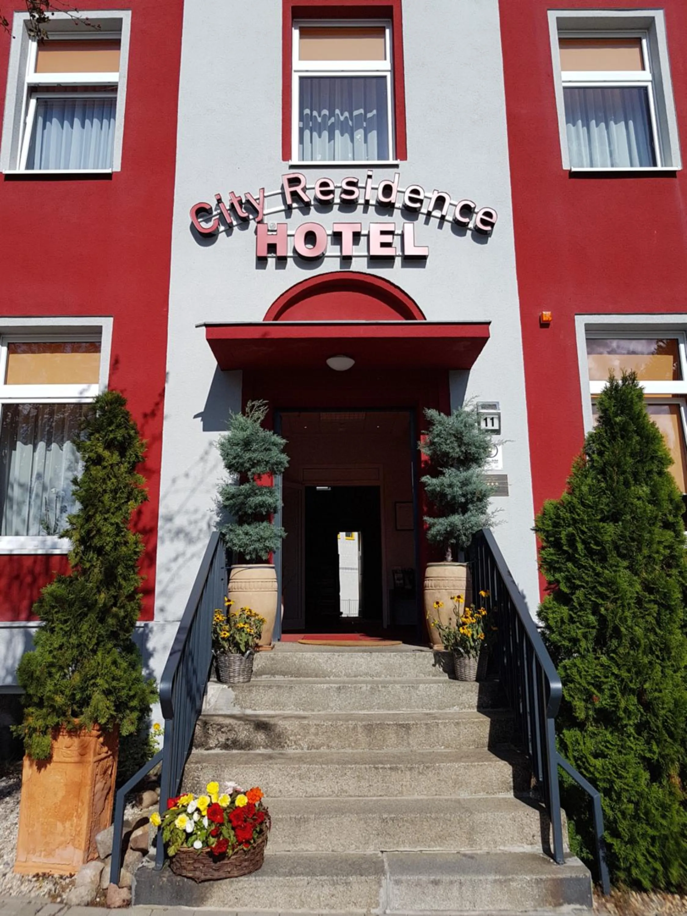 Facade/entrance in City Residence Hotel Frankfurt-Oder Bahnhof