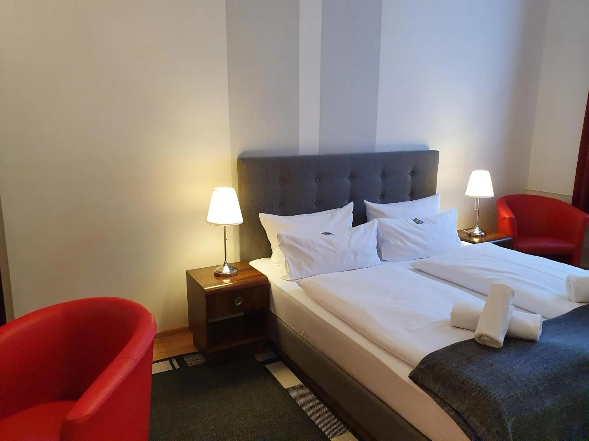 Photo of the whole room, Bed in City Residence Hotel Frankfurt-Oder Bahnhof