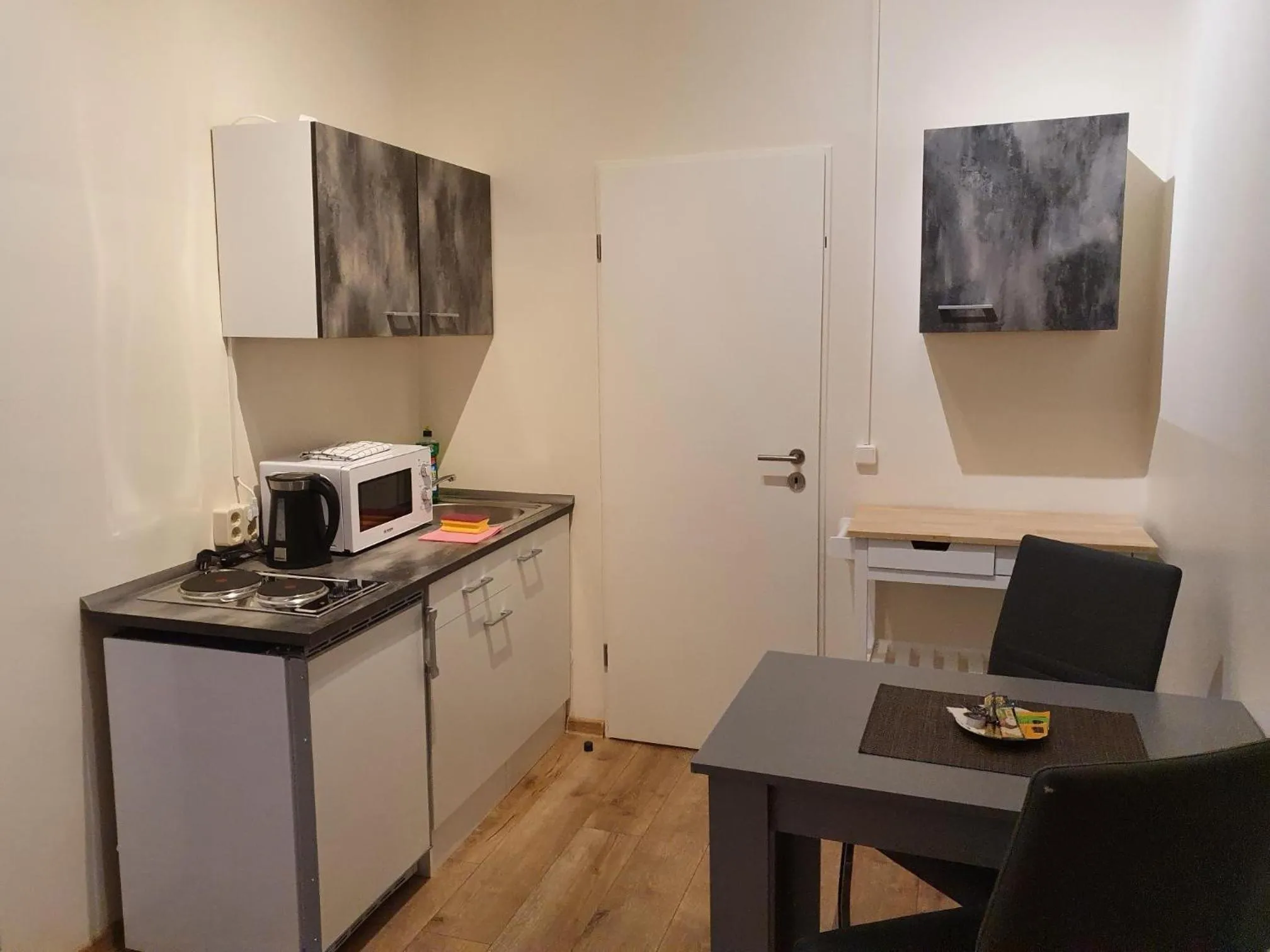 Kitchen or kitchenette in City Residence Hotel Frankfurt-Oder Bahnhof