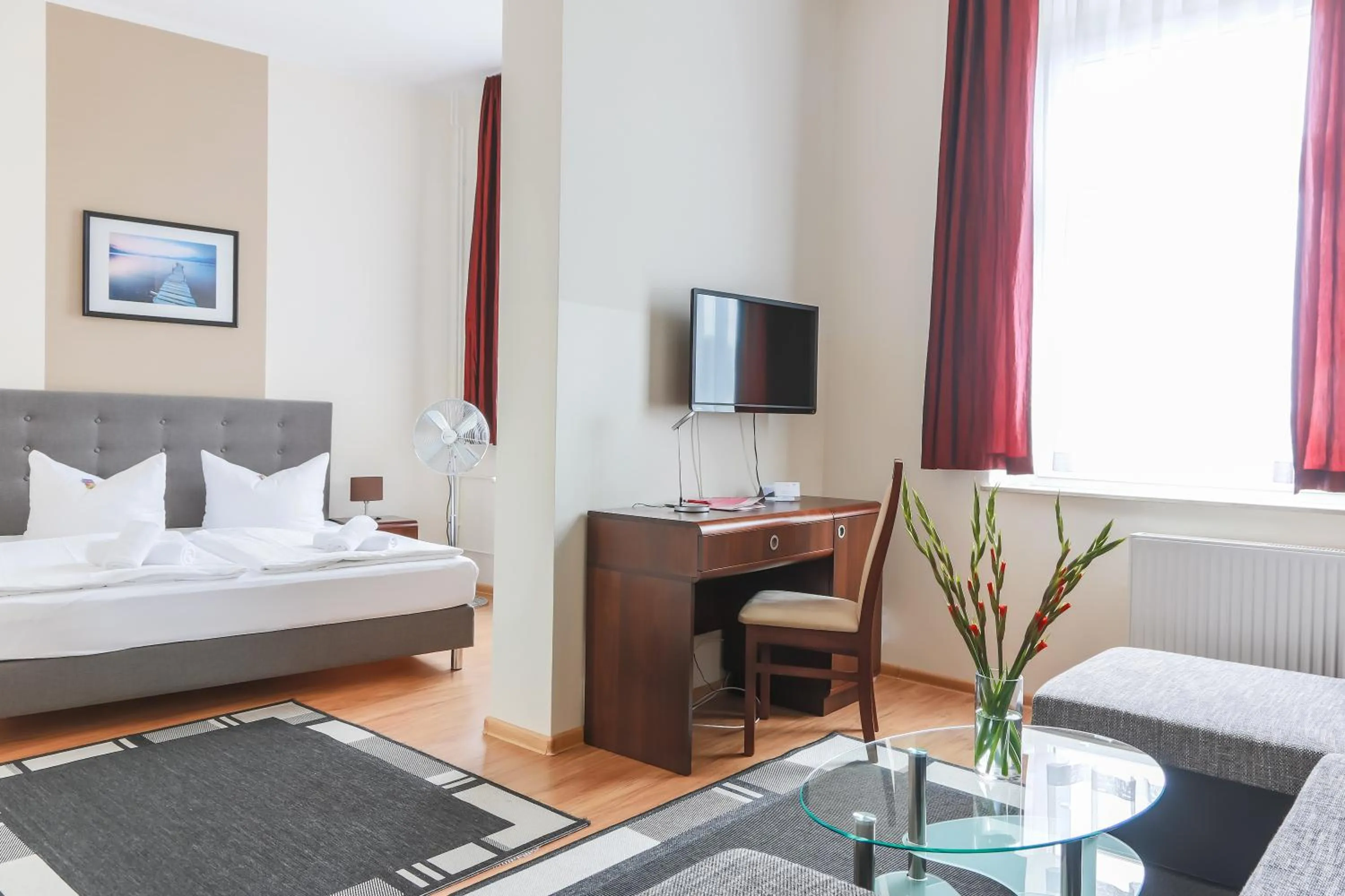 Day, Bed in City Residence Hotel Frankfurt-Oder Bahnhof