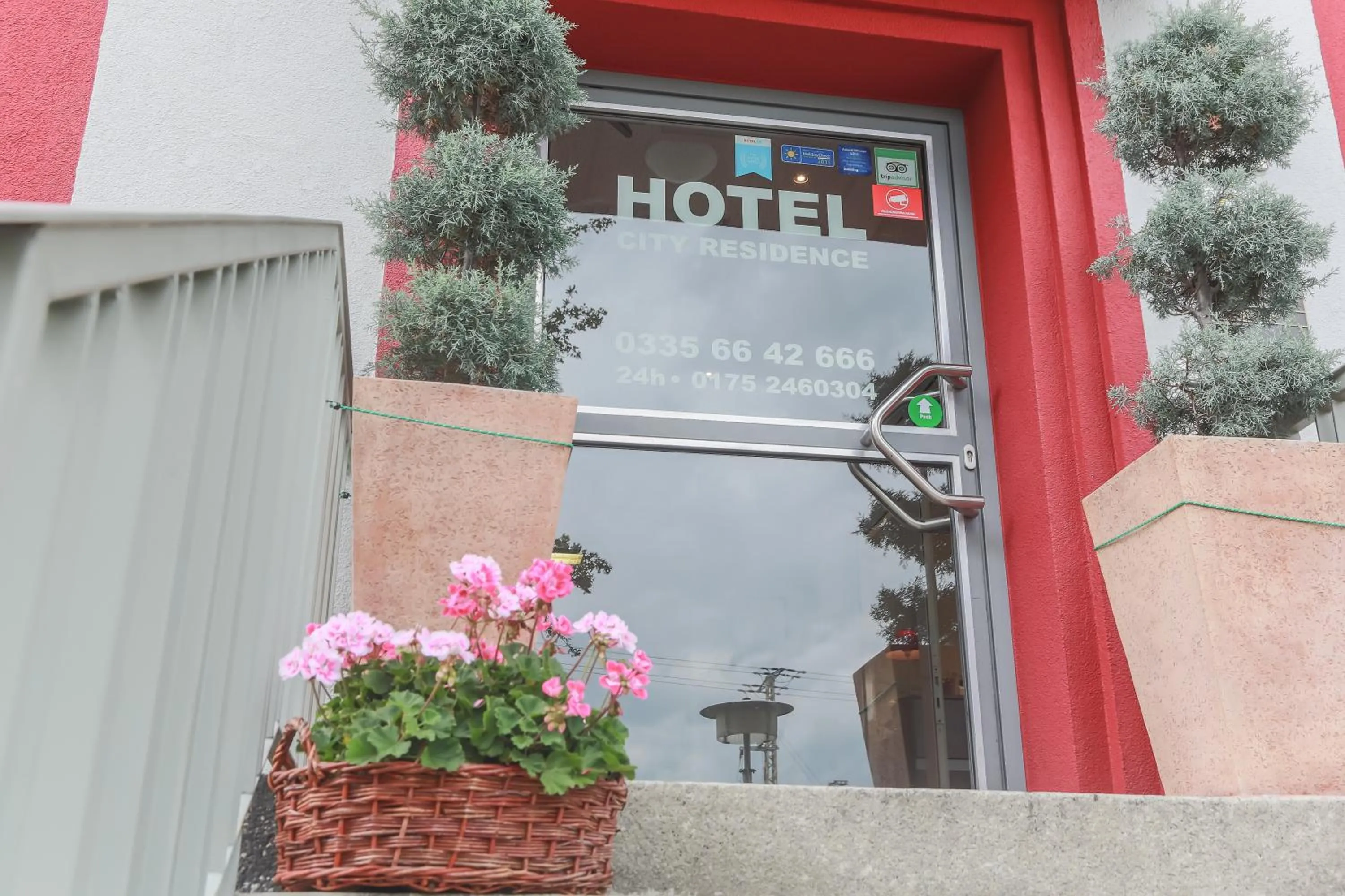 Facade/entrance in City Residence Hotel Frankfurt-Oder Bahnhof