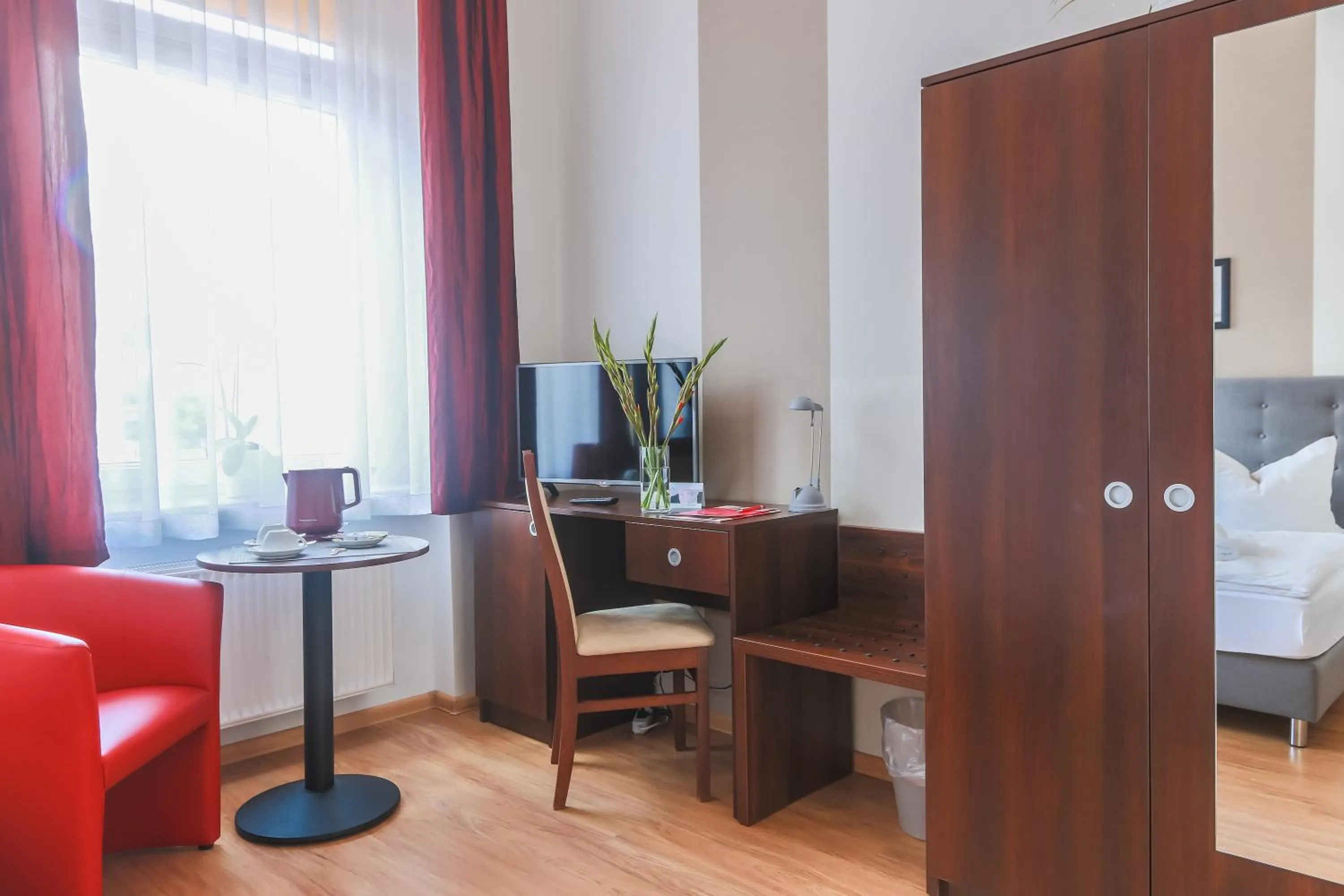 Day, Bed in City Residence Hotel Frankfurt-Oder Bahnhof