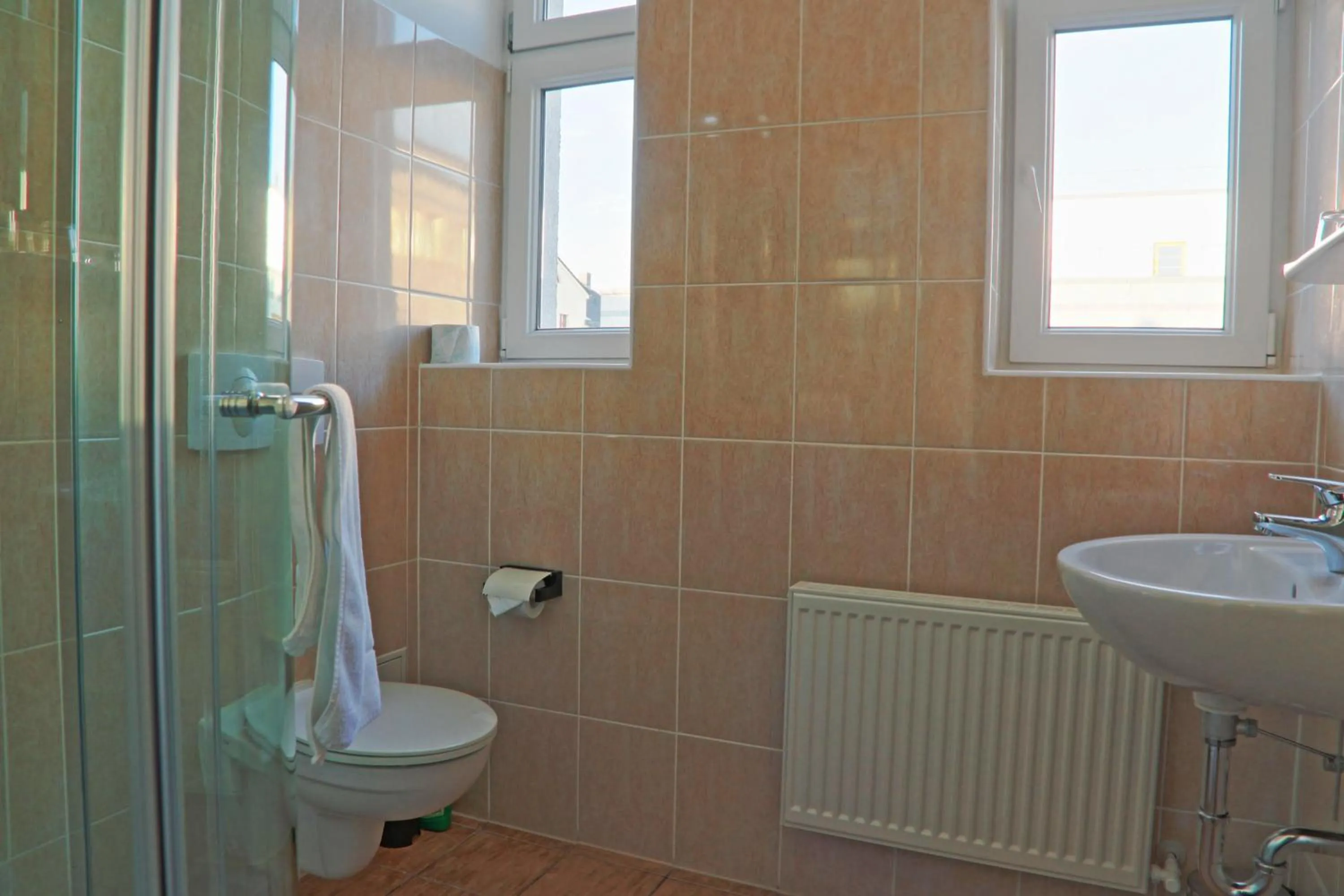 Bathroom in City Residence Hotel Frankfurt-Oder Bahnhof