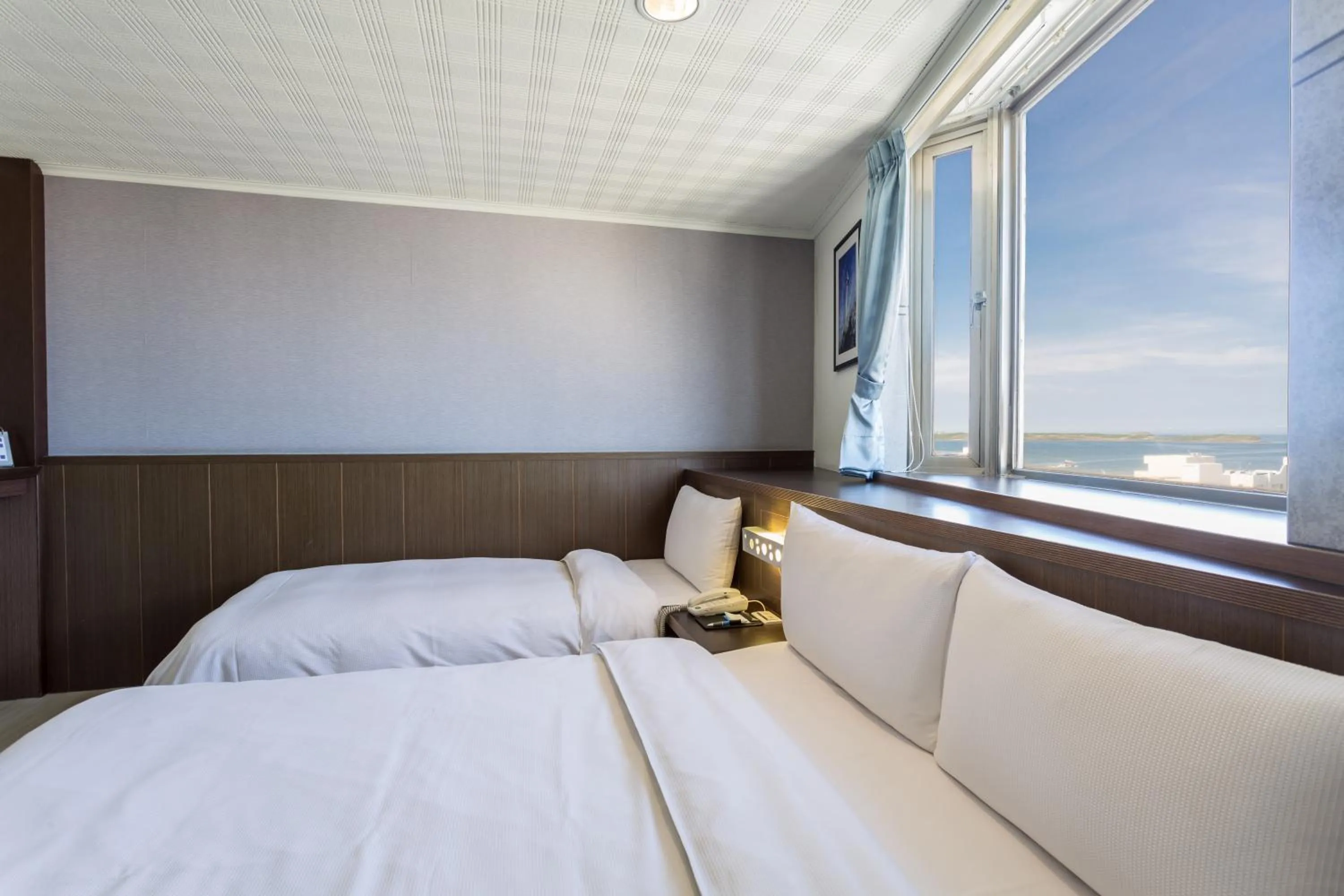 Bed in MF Hotel, penghu