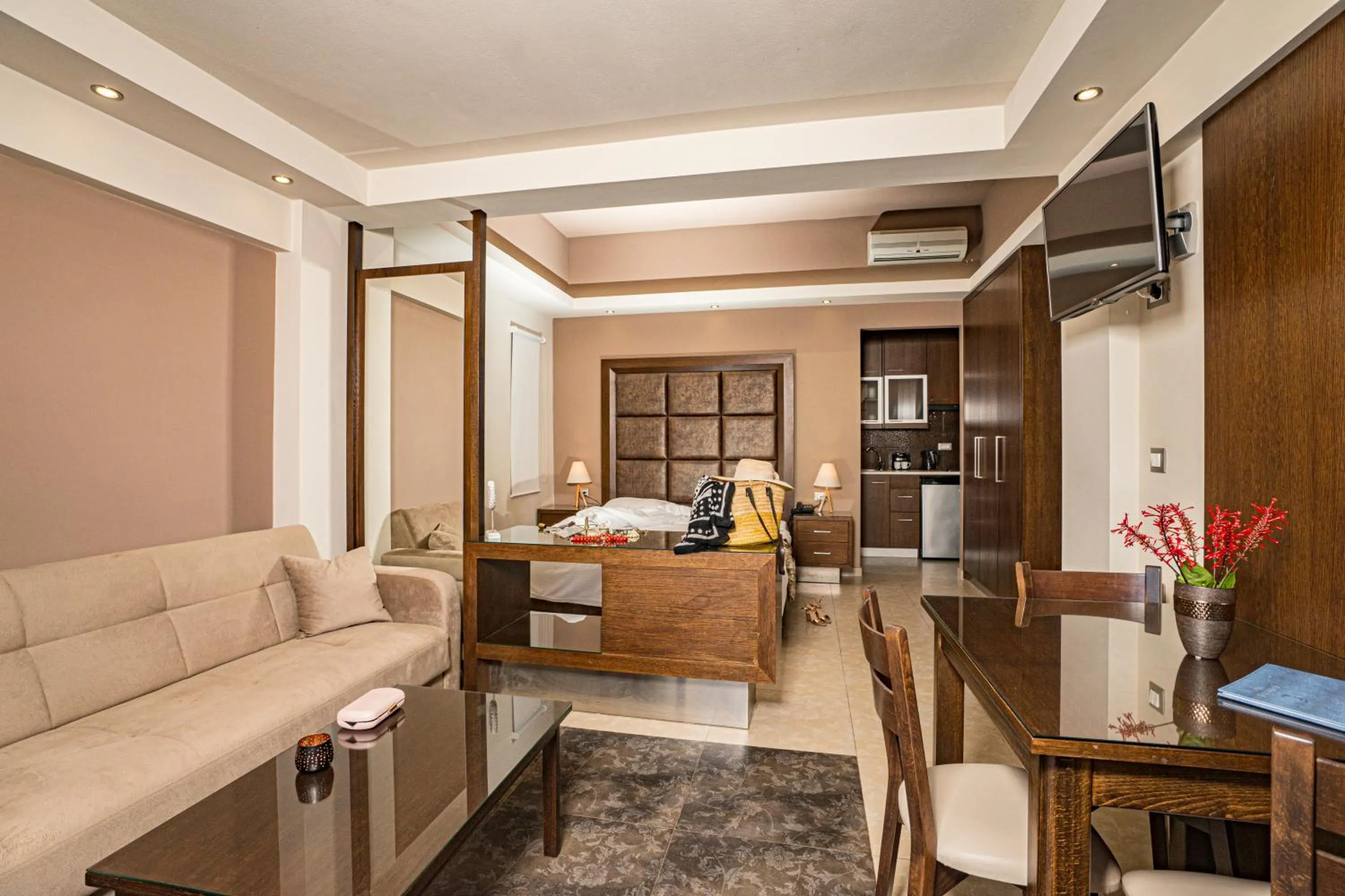 Living room in Golden Bay