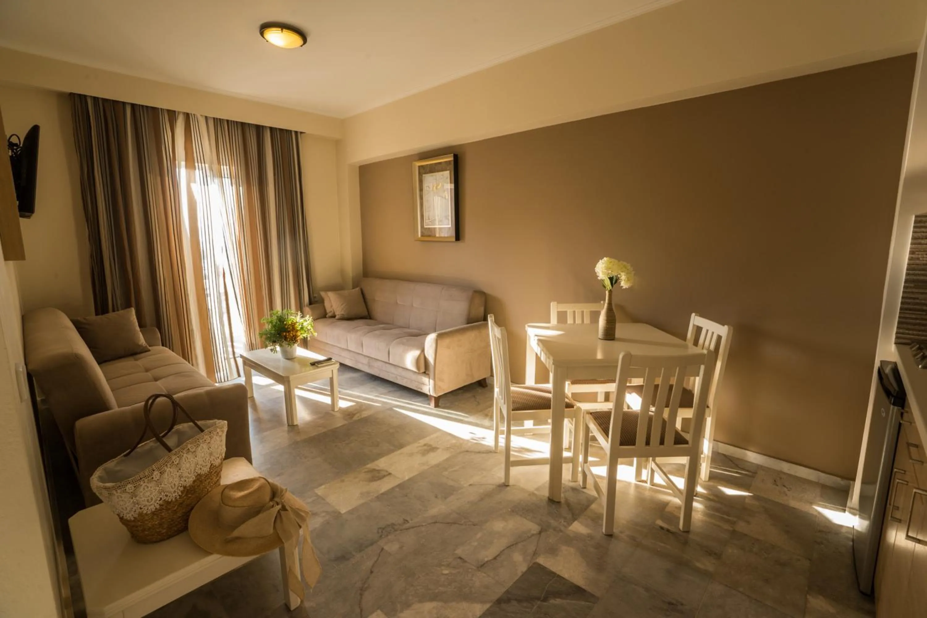 Living room in Golden Bay