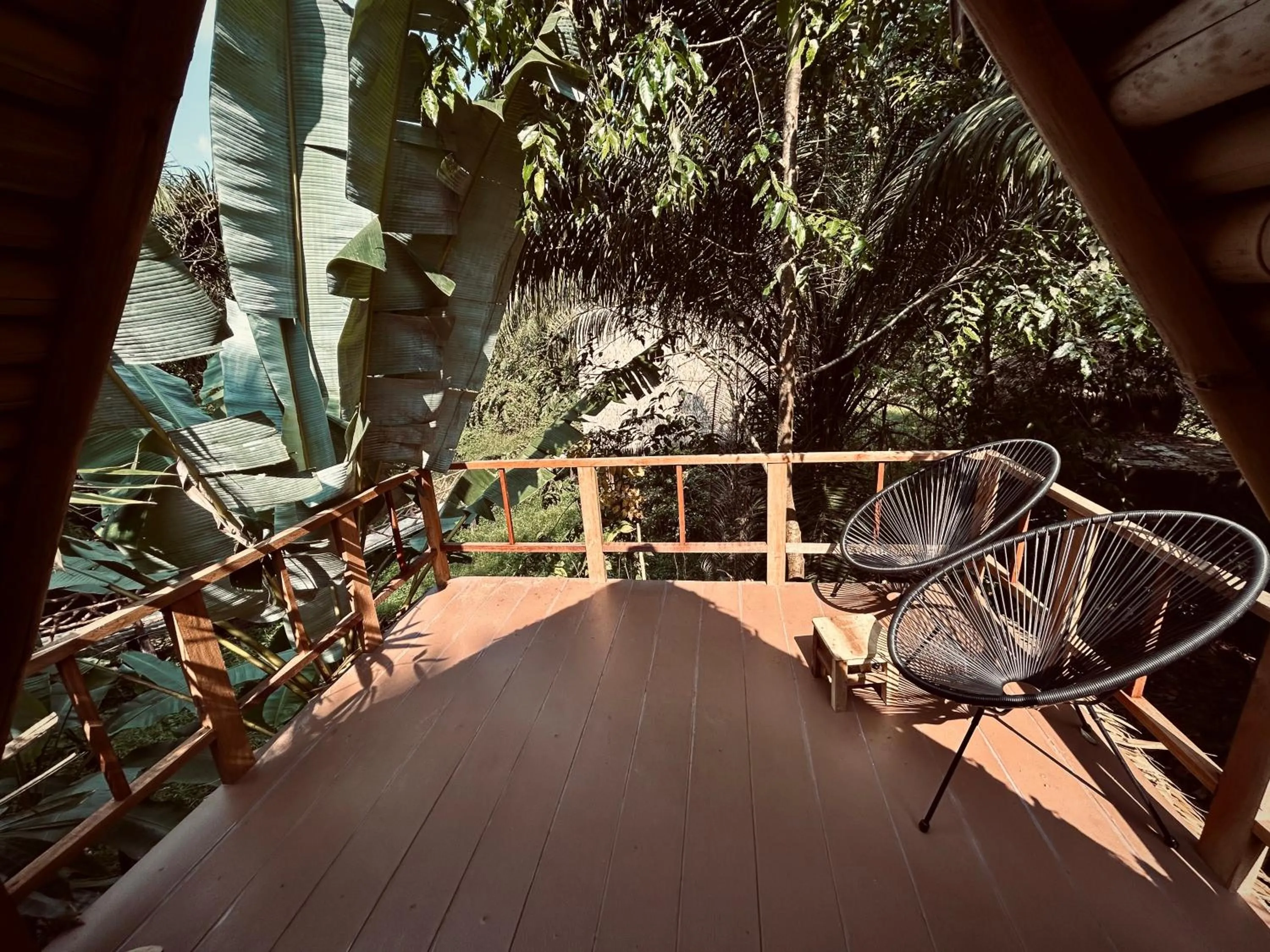 Patio in Khao Sok Paradise Resort