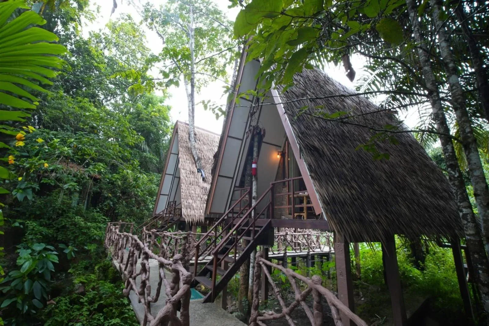 Garden view in Khao Sok Paradise Resort