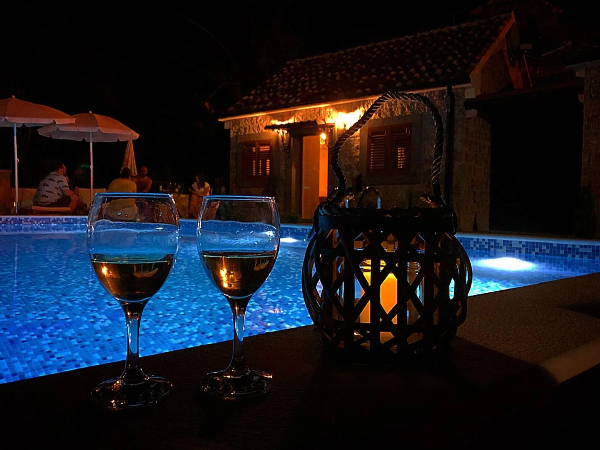 Swimming pool in Eco Villas Merak