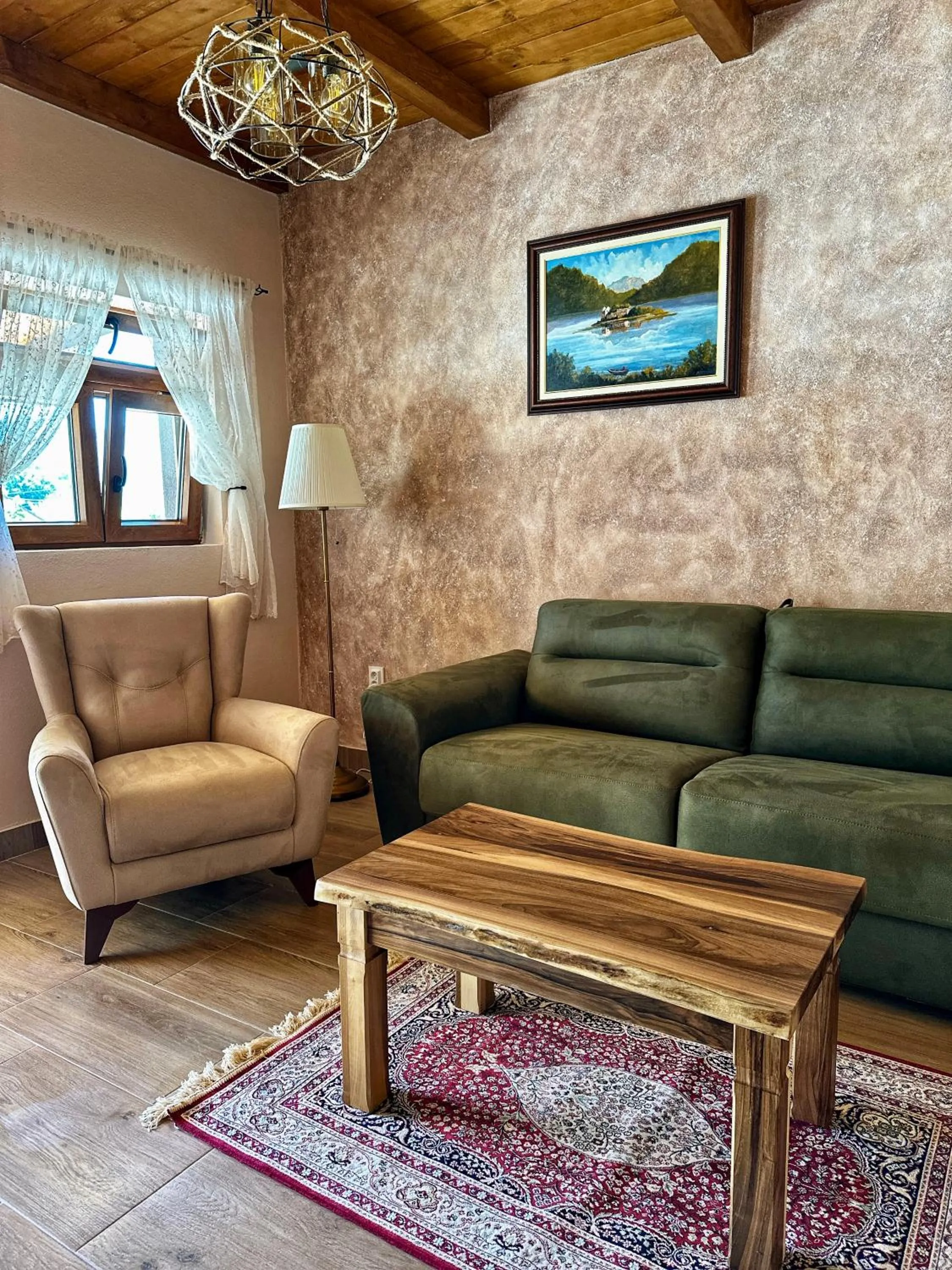 Living room in Eco Villas Merak