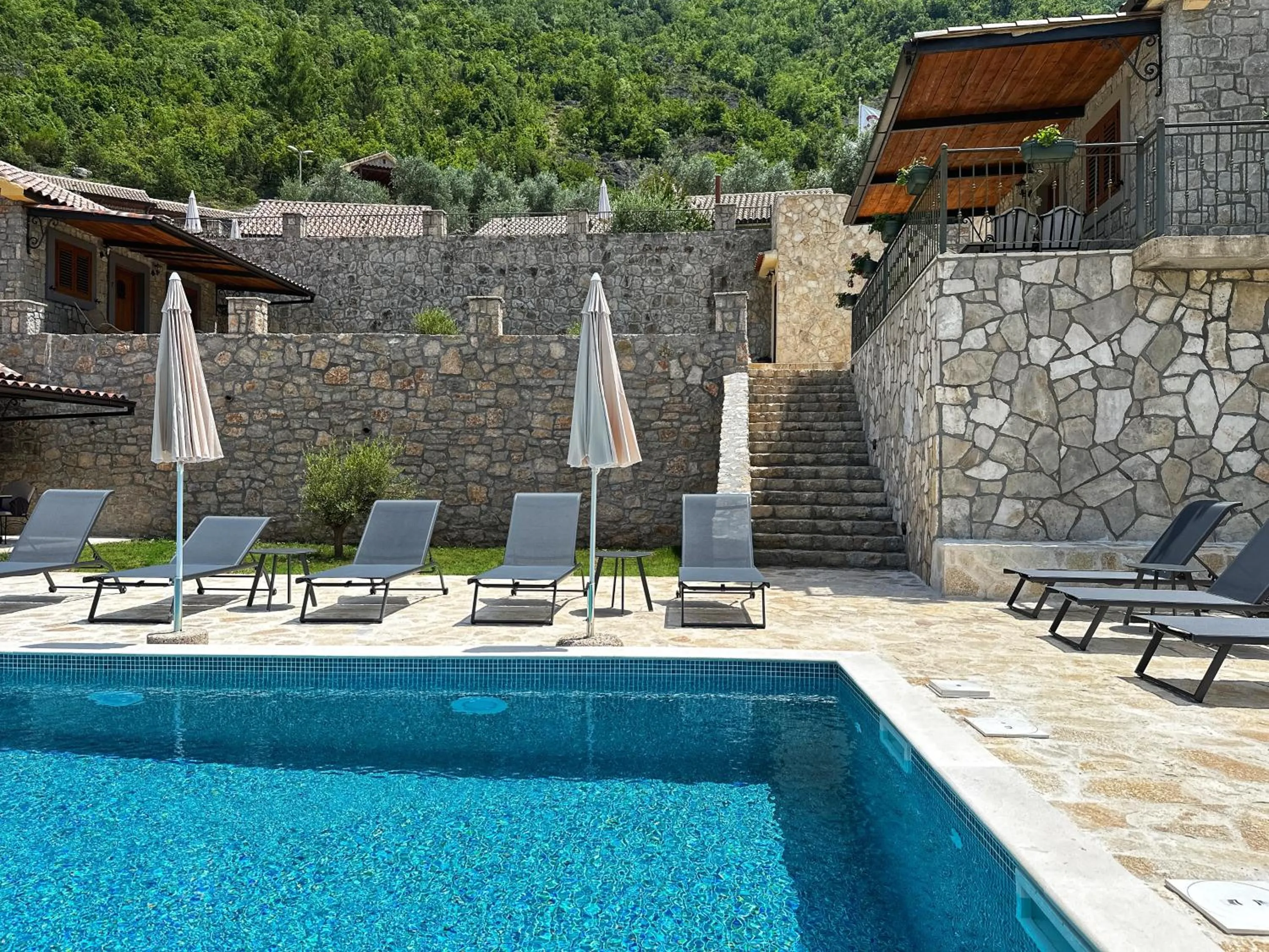 Mountain view in Eco Villas Merak