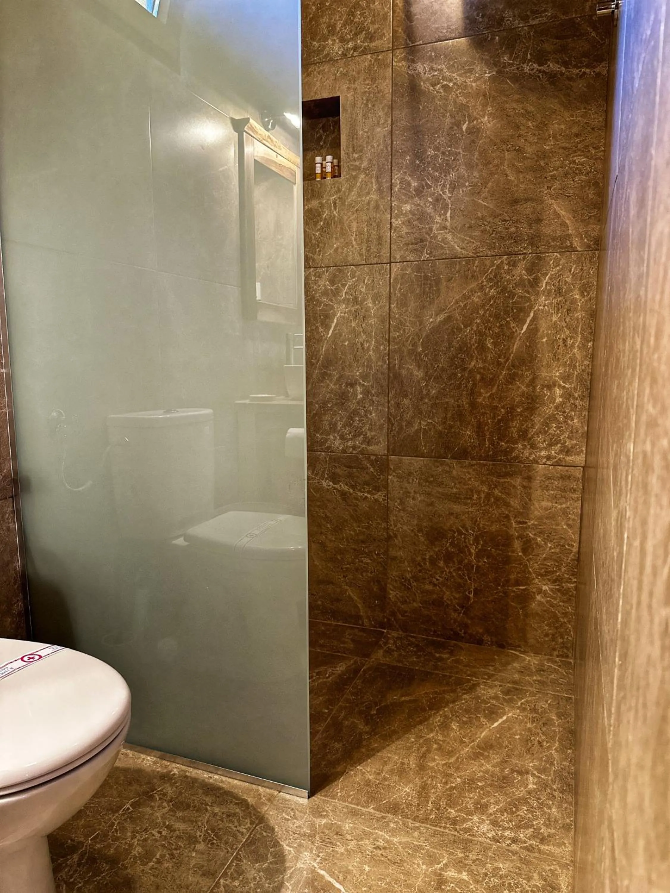 Shower in Eco Villas Merak